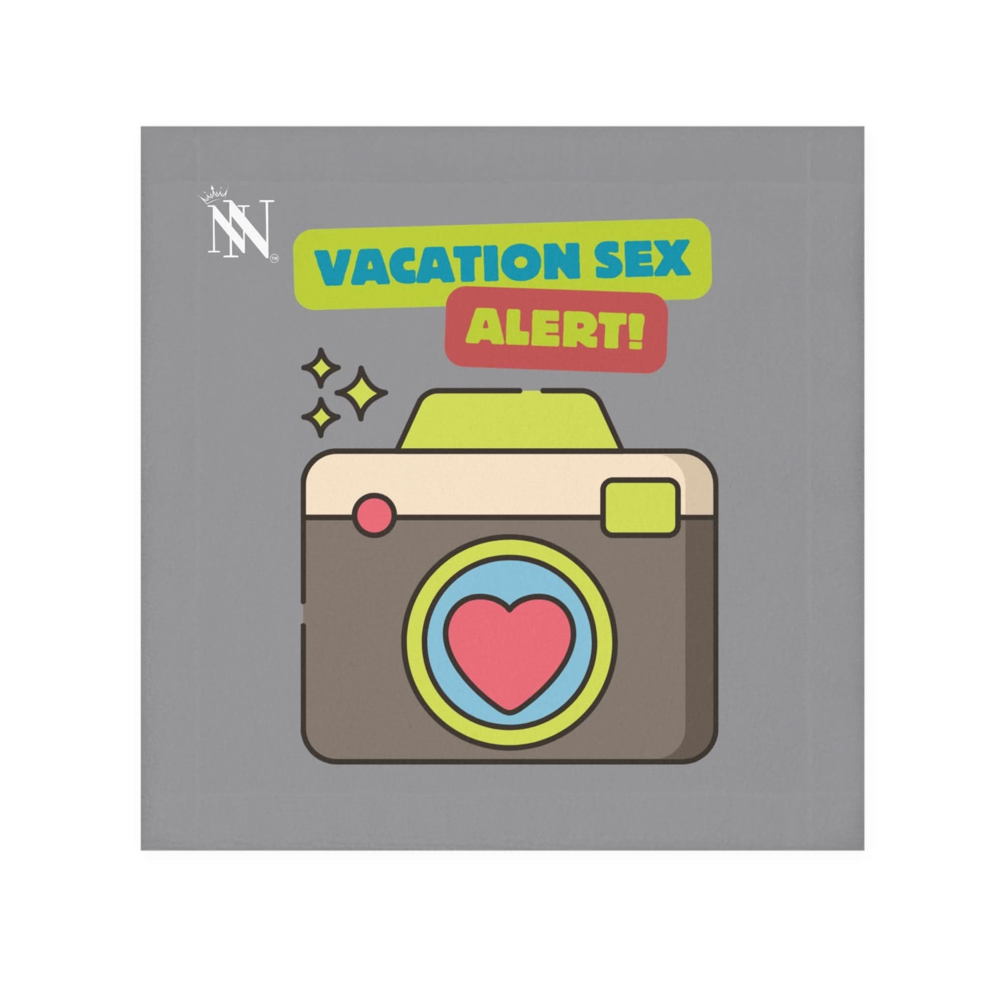 Vacation Sex Alert Grey | Mix & Match Lils’ Fun-Flirty Lovers’ Towels