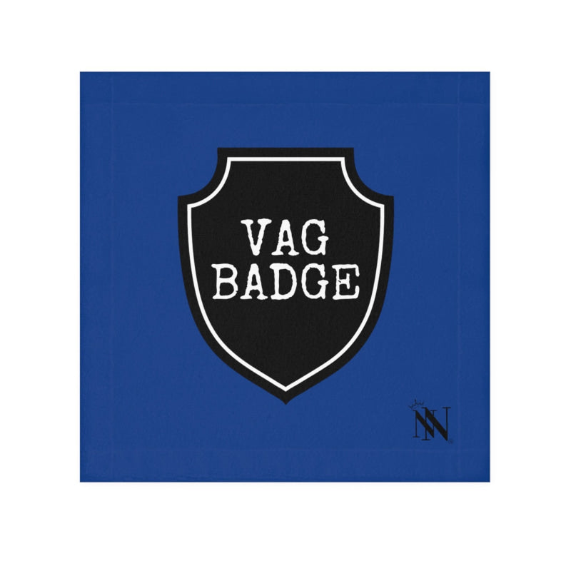 Vag Badge Blue | Mix & Match Lils’ Fun-Flirty Lovers’ Towels