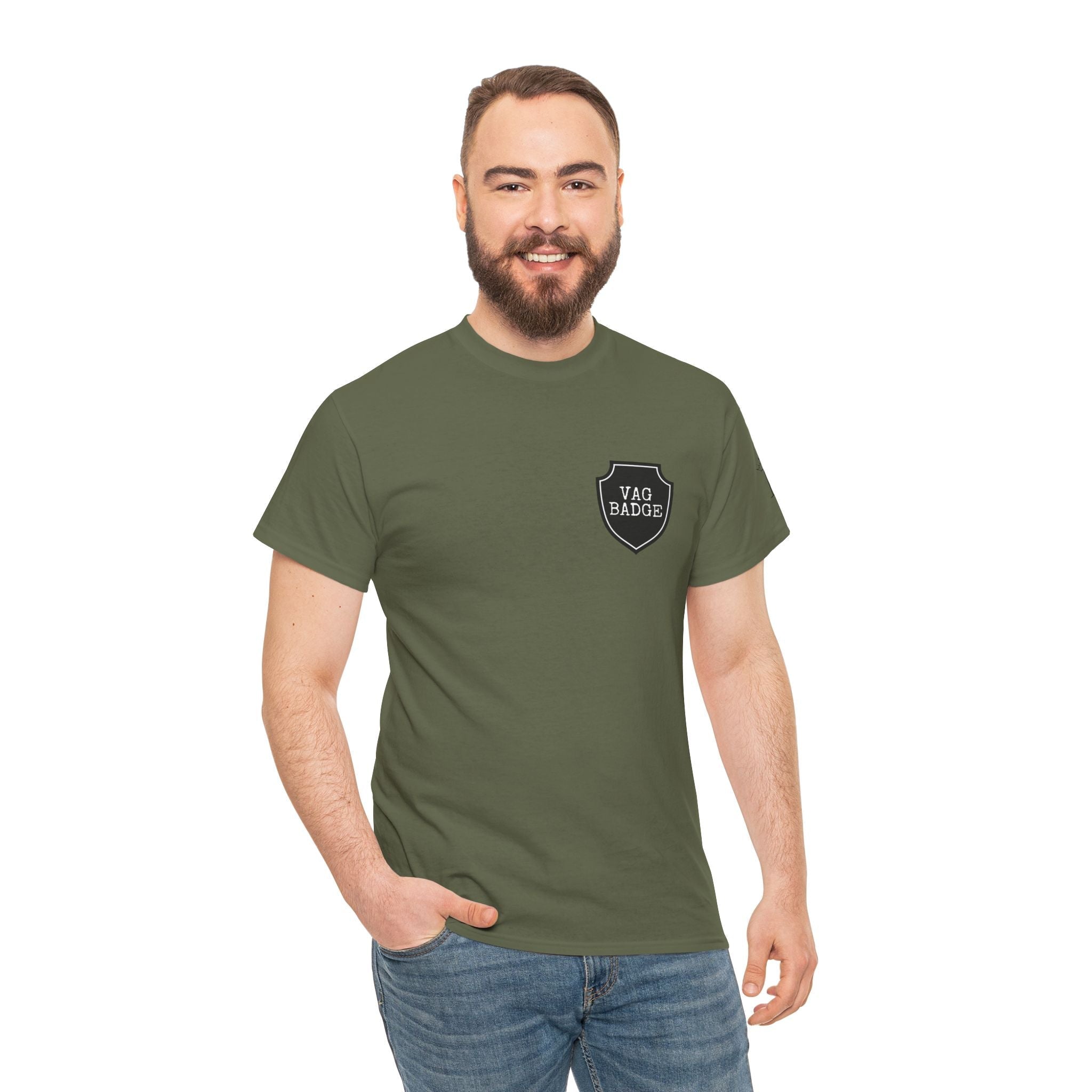 Vag Badge | Mix & Match 100% Cotton Unisex Fun-Flirty Lovers’ Tees