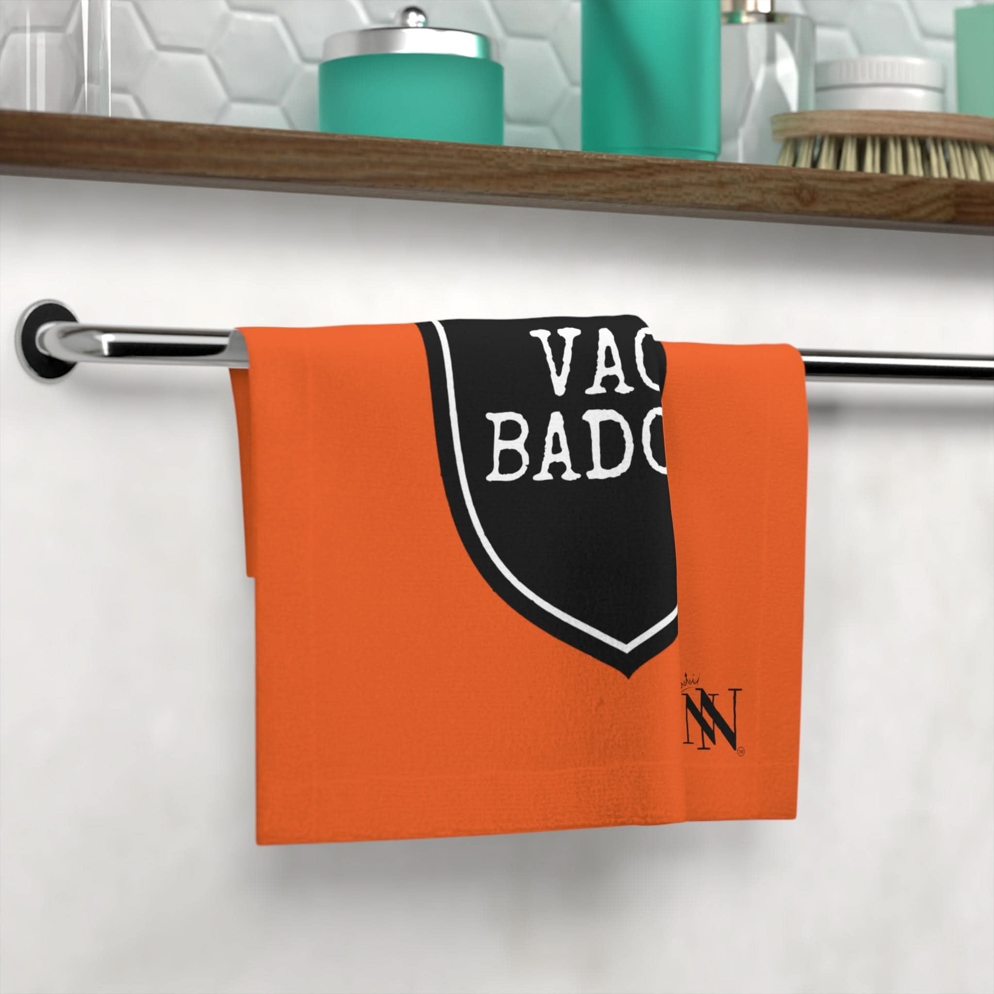Vag Badge Orange | Mix & Match Lils’ Fun-Flirty Lovers’ Towels