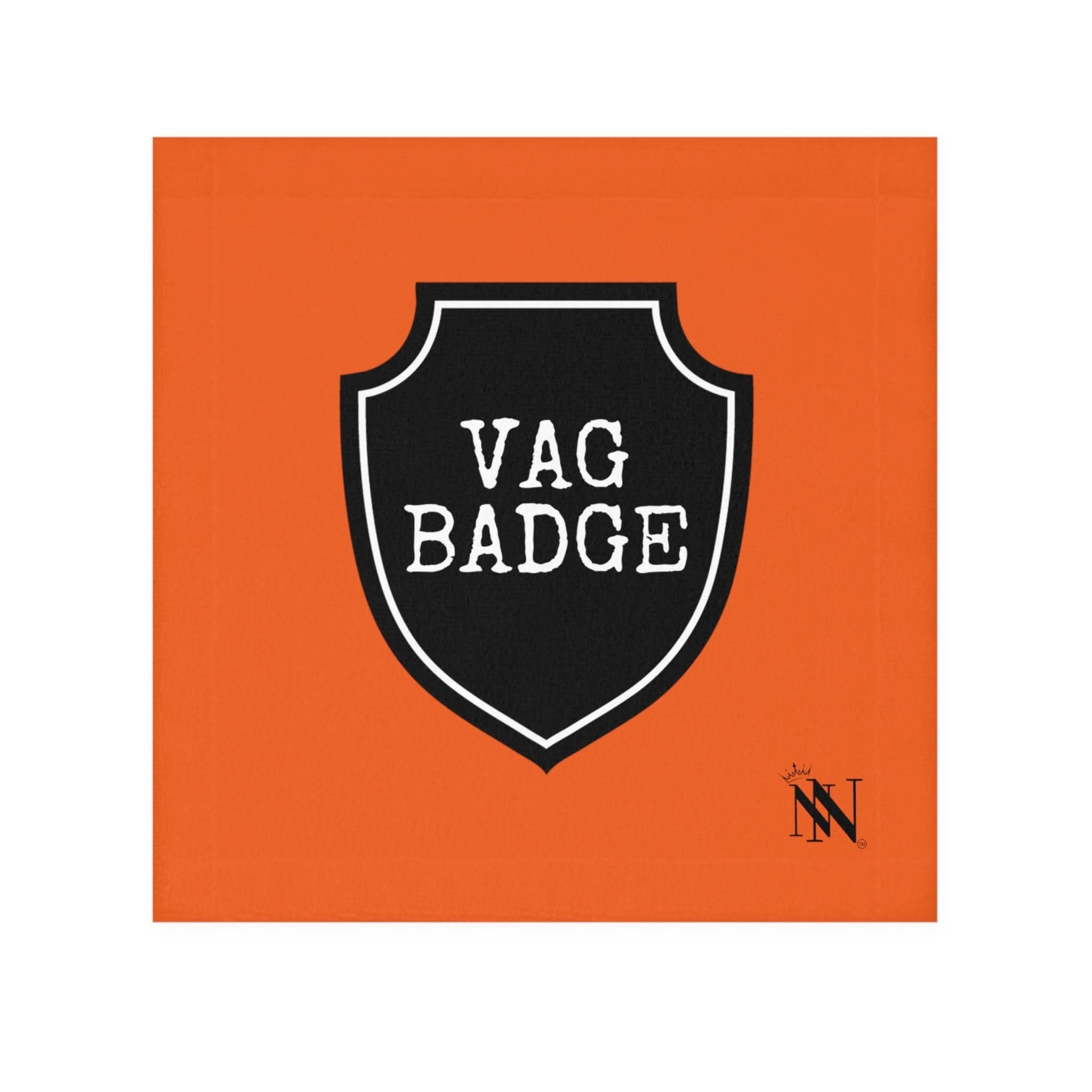 Vag Badge Orange | Mix & Match Lils’ Fun-Flirty Lovers’ Towels