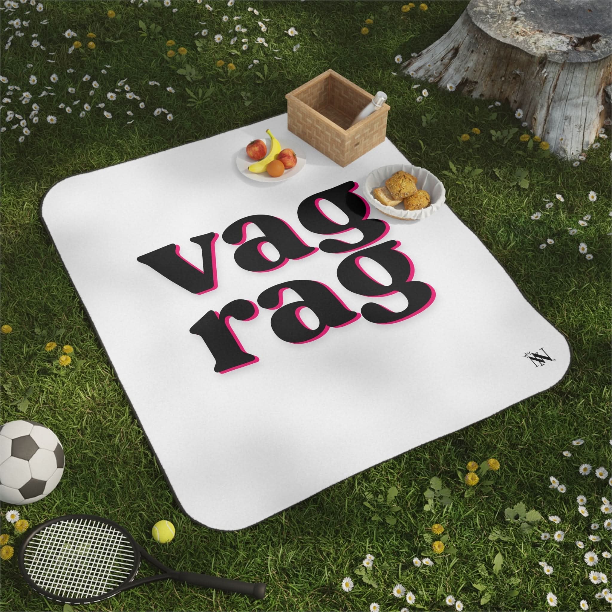 Vag Rag | Mix Match Fun-Flirty Lovers’ Water-Resistant Blankets