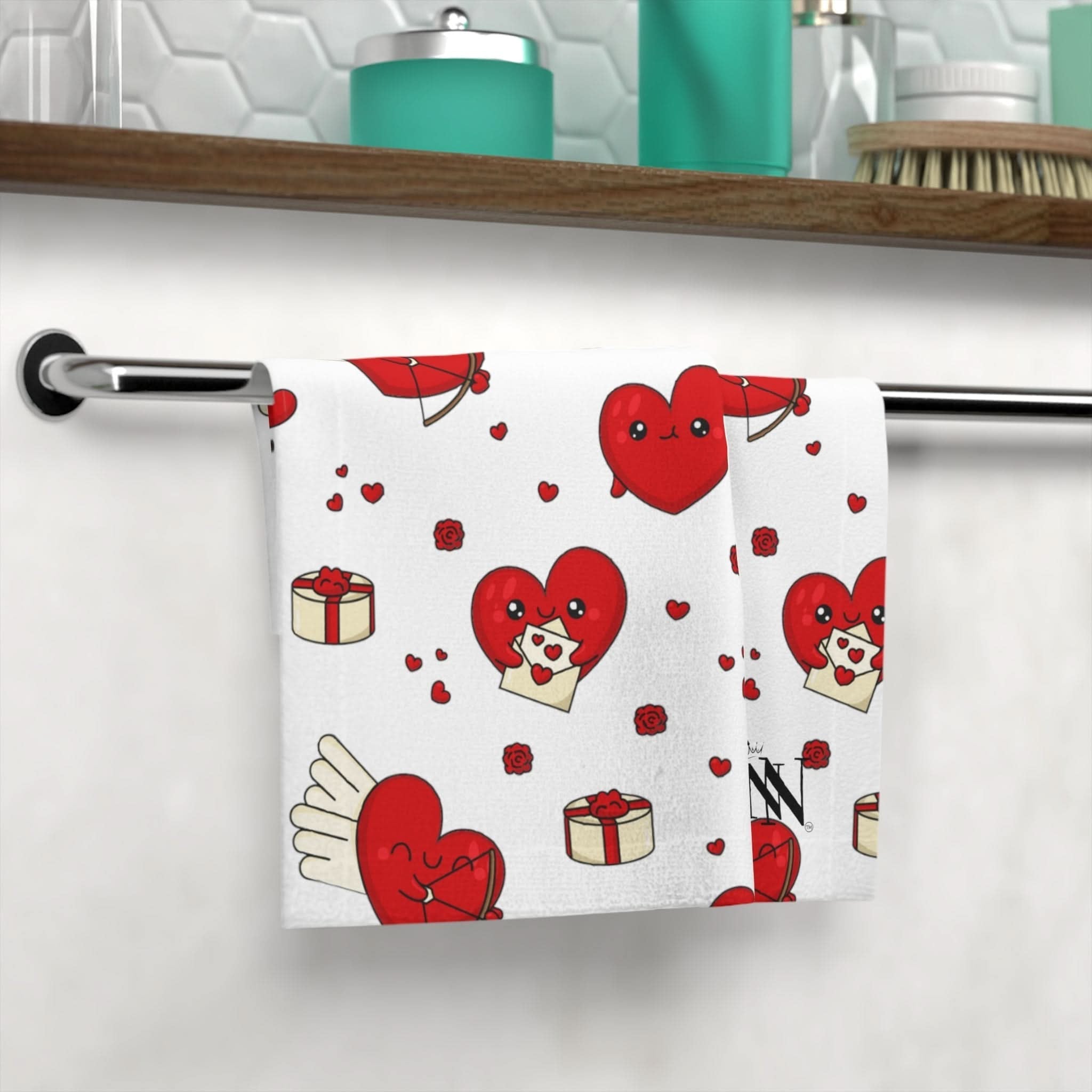 Valentine Love | Mix & Match Lils’ Fun-Flirty Lovers’ Towels
