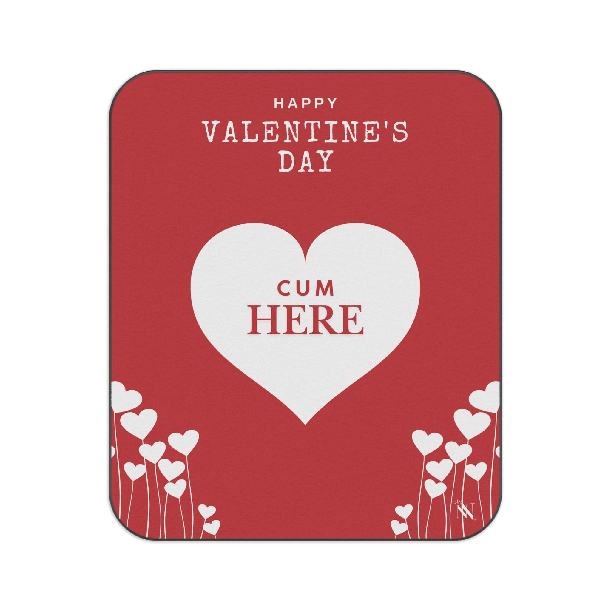 Valentine’s Day Cum Here | Mix Match Fun-Flirty Lovers’ Water-Resistant Blankets