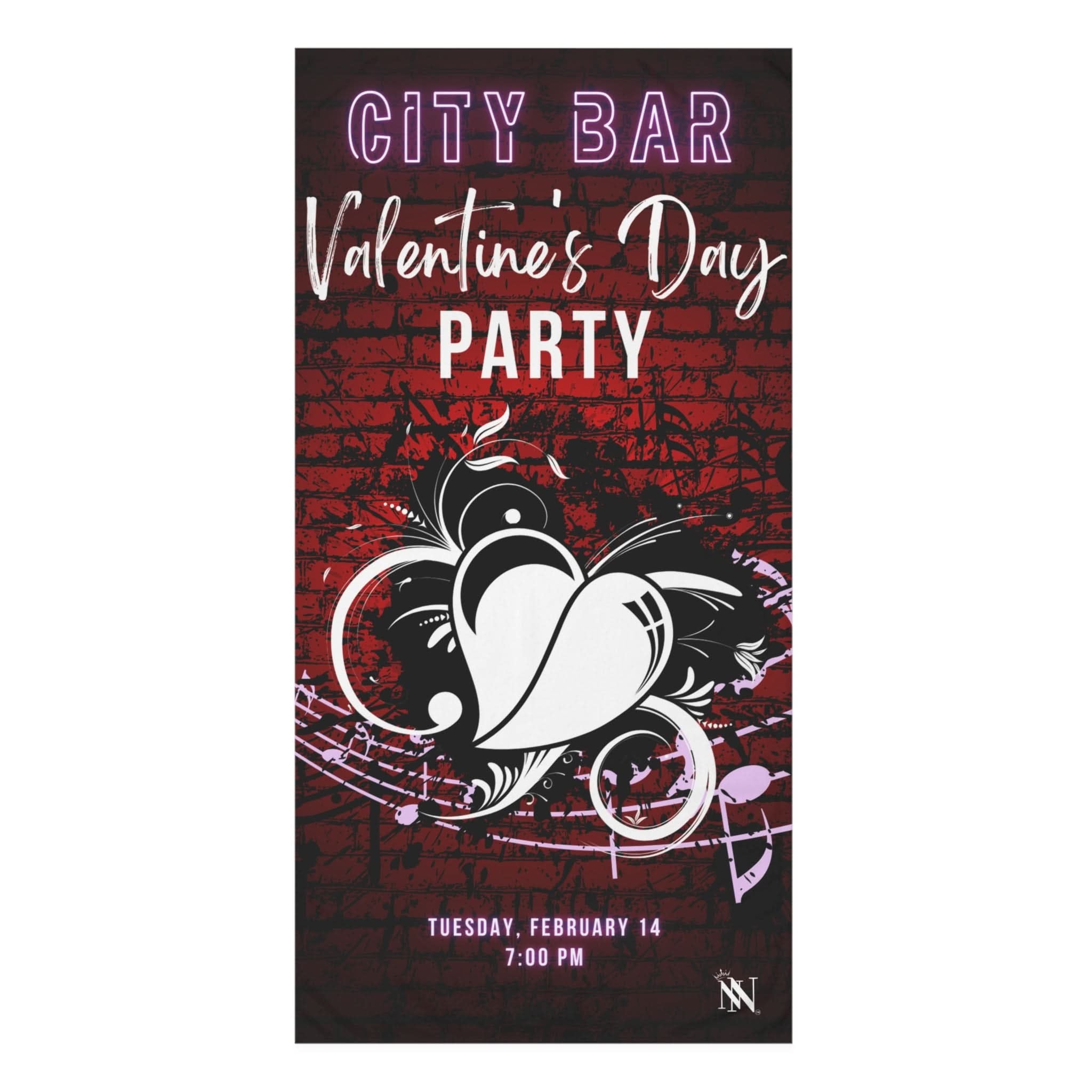 Valentine’s Day Party | Mix & Match Naughty XL Fun-Flirty Lovers’ Towels