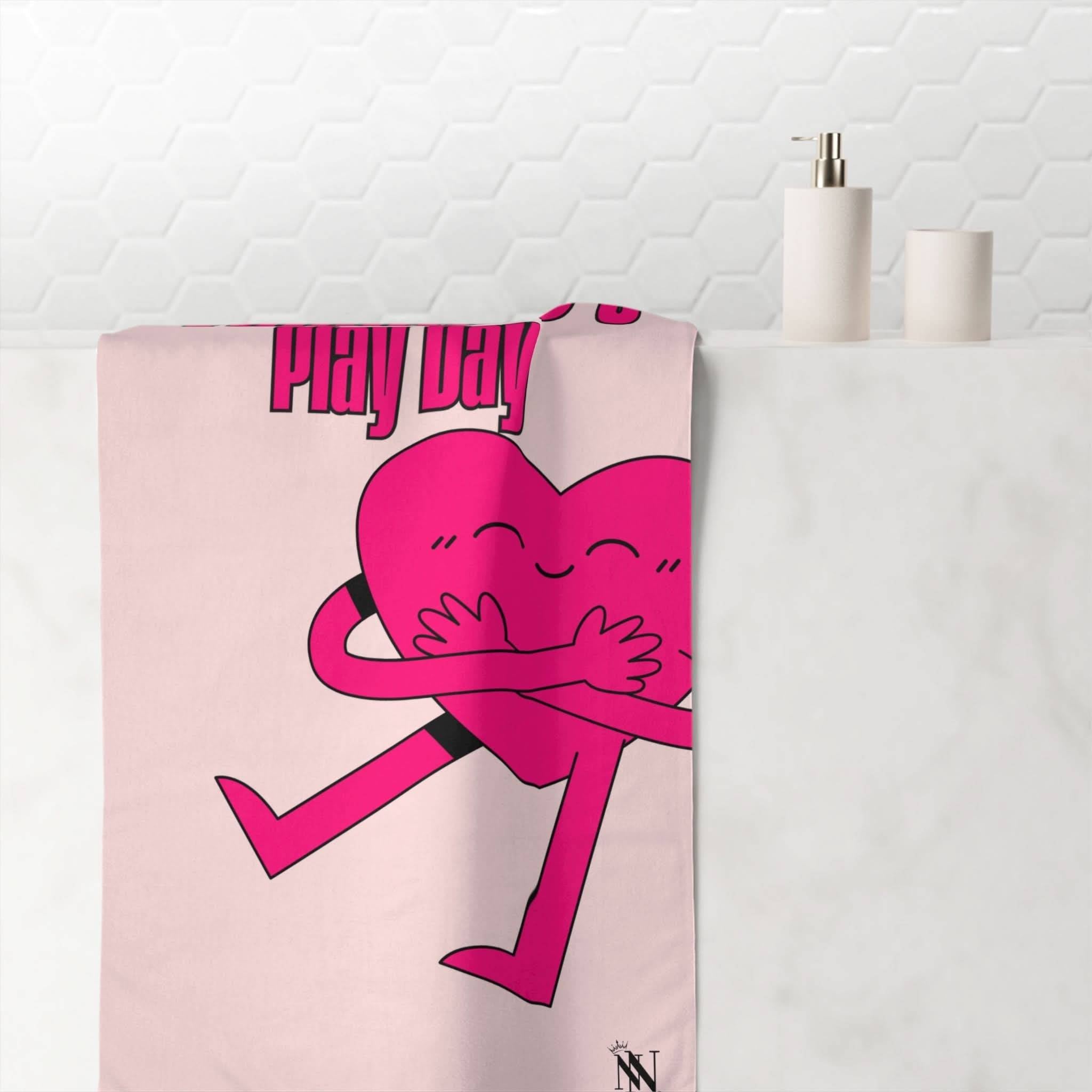 Valentine’s Play Day | Mix & Match Naughty XL Fun-Flirty Lovers’ Towels