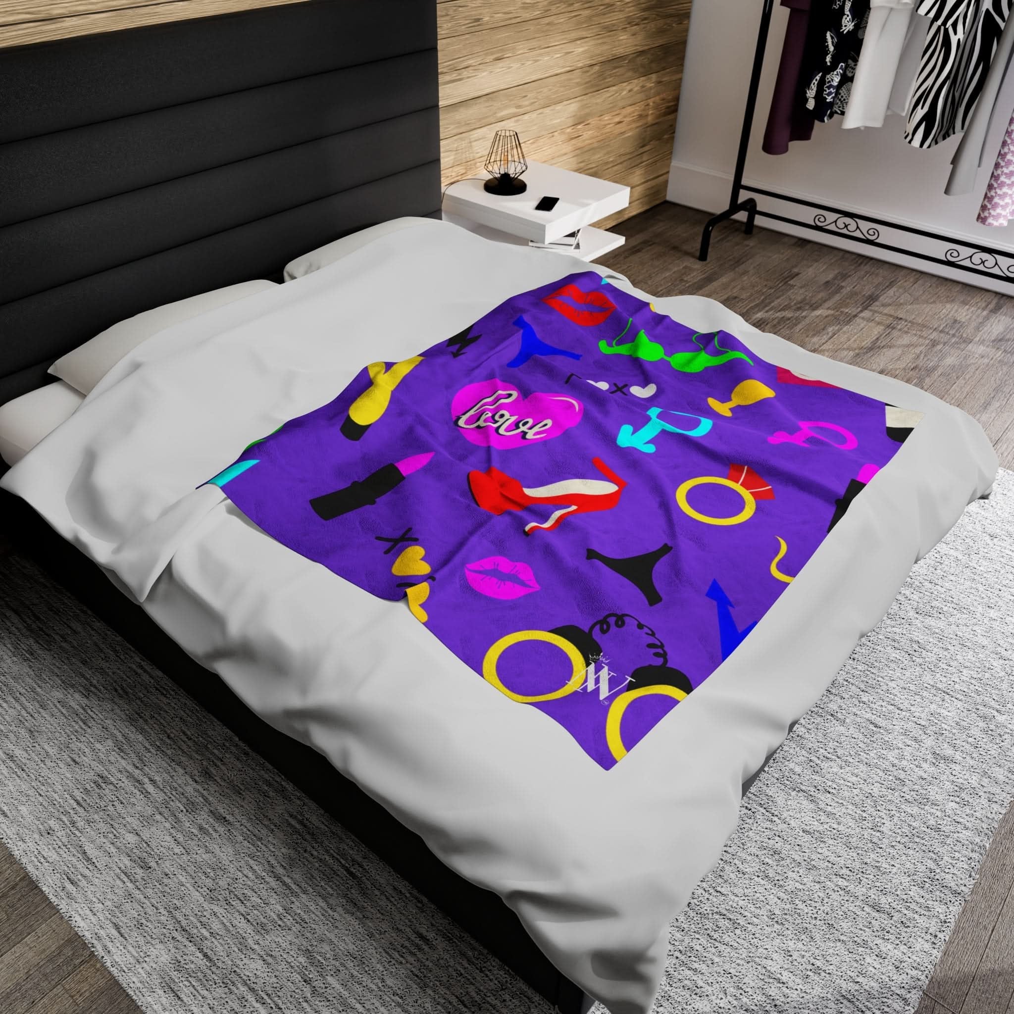 Vibrant Vibes | Mix & Match Fun-Flirty Lovers’ Blankets