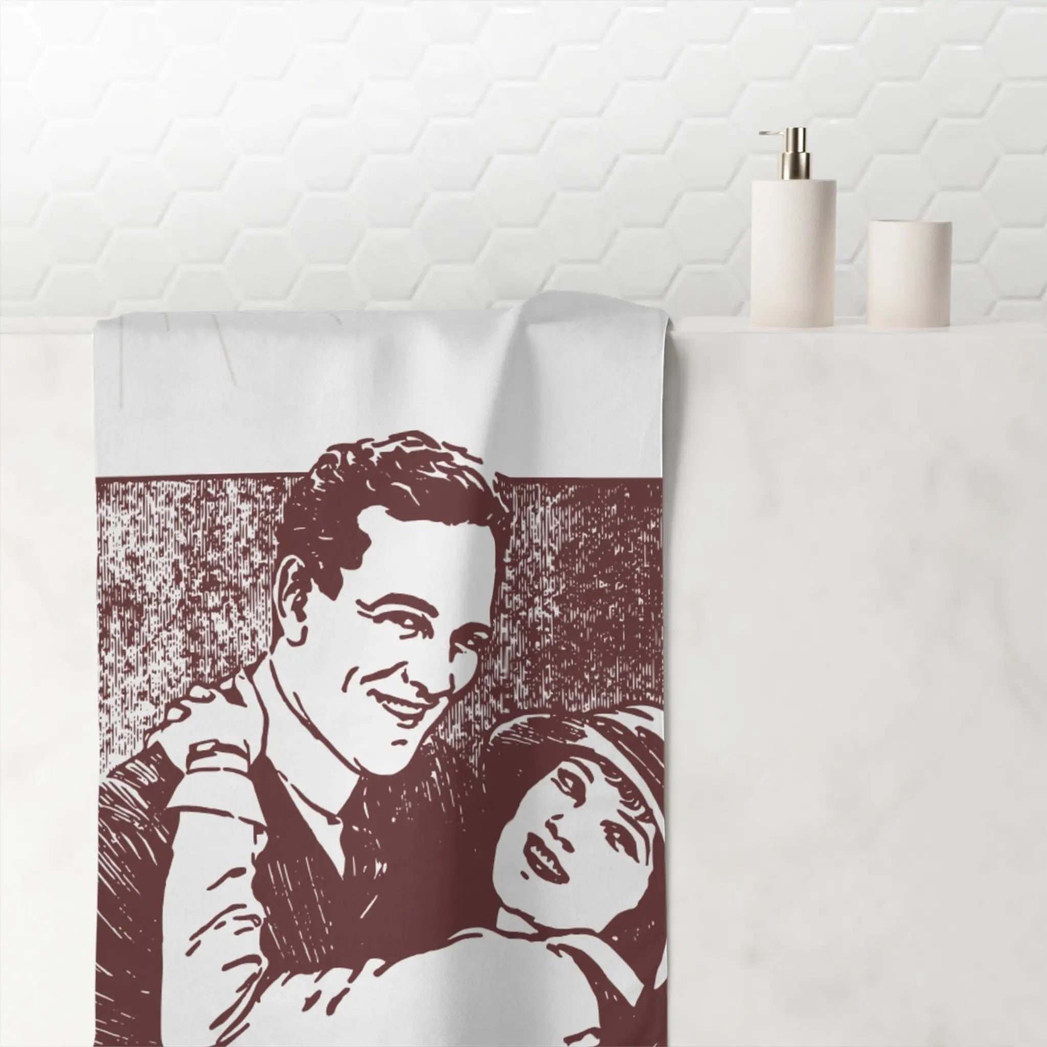 Vintage Love | Mix & Match XL Fun-Flirty Lovers’ Towels