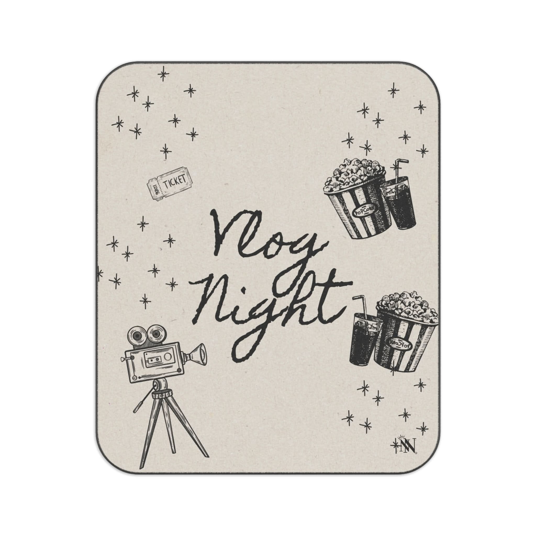 Vlog Night | Mix Match Fun-Flirty Lovers’ Water-Resistant Blankets