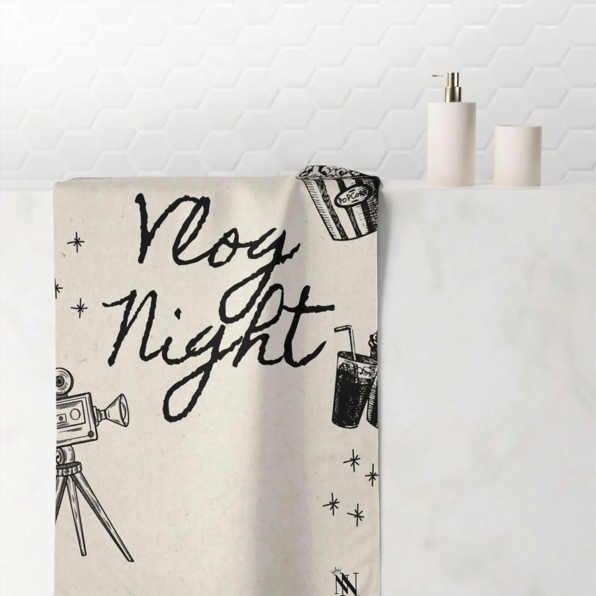 Vlog Night | Mix & Match Naughty XL Fun-Flirty Lovers’ Towels