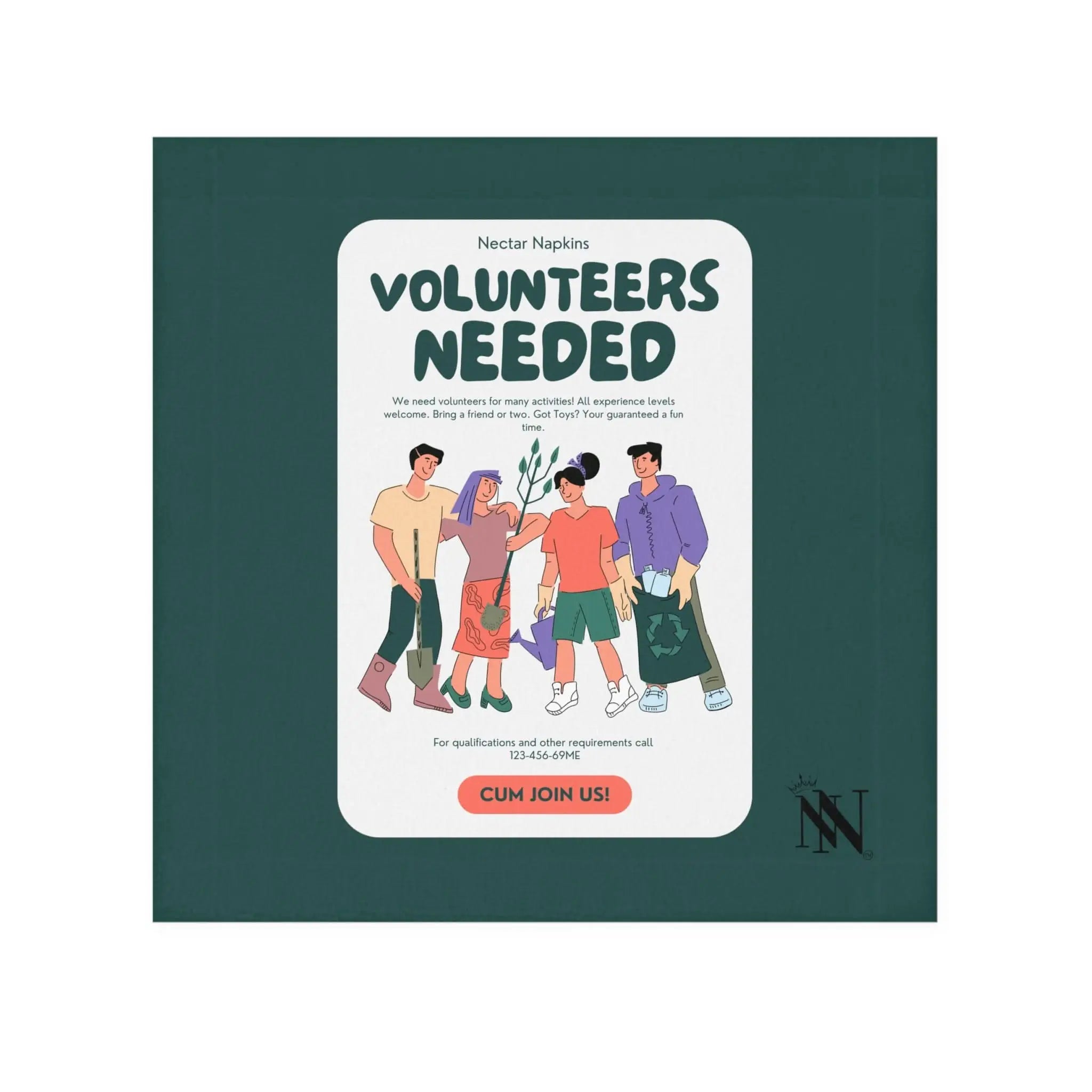 Volunteers Needed | Mix & Match Lils’ Fun-Flirty Lovers’ Towels