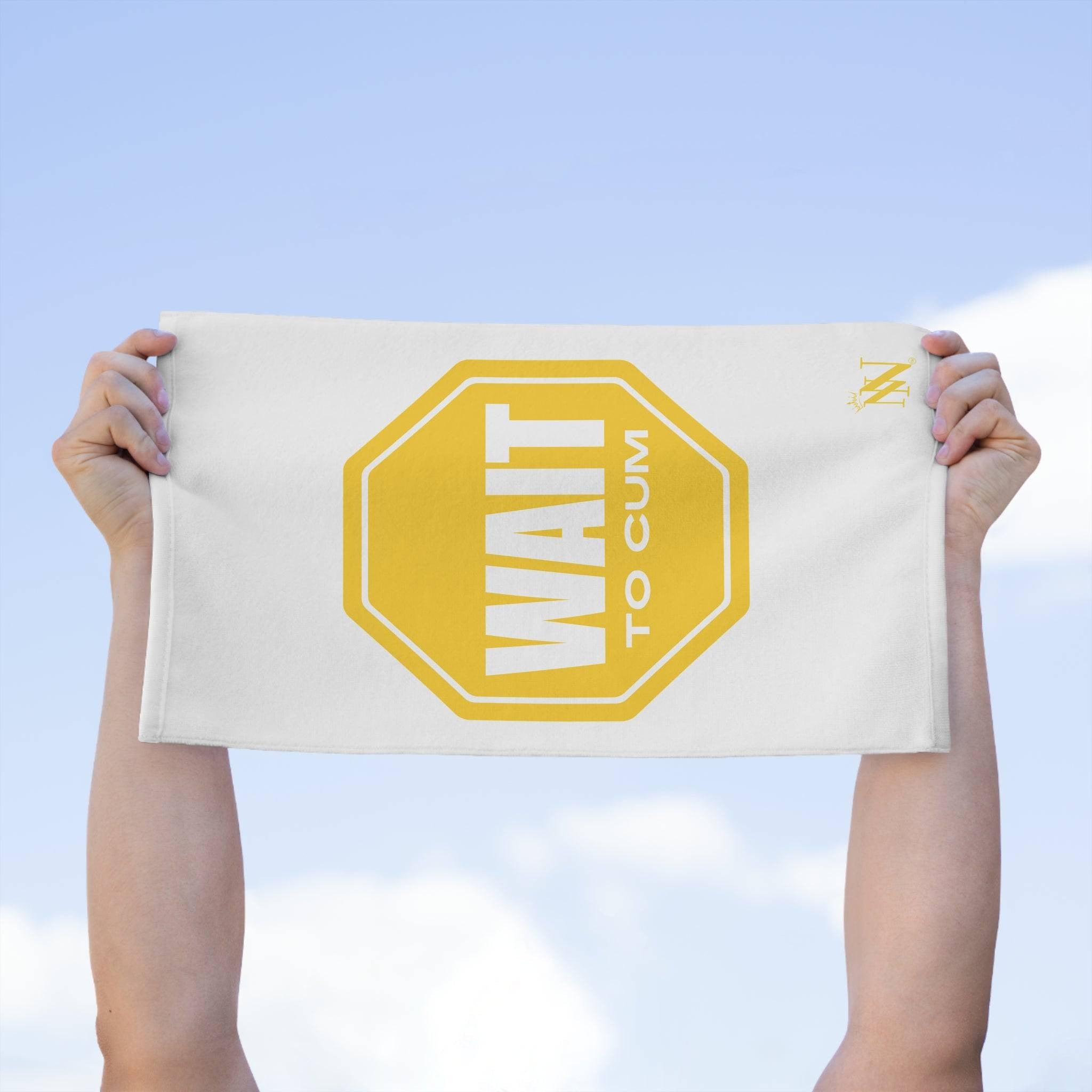 Wait to Cum | Mix & Match Soft Fun-Flirty Lovers’ Towels