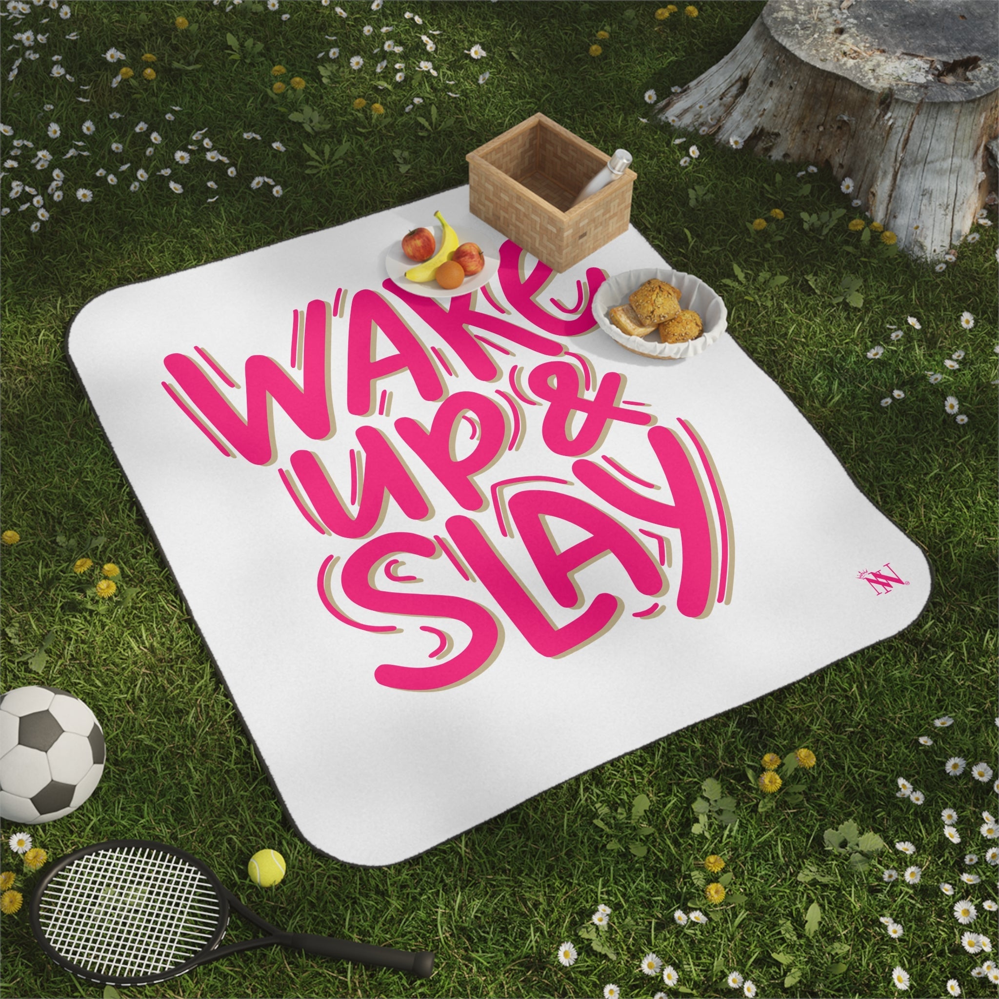 Wake Up & Slay | Mix Match Fun-Flirty Lovers’ Water-Resistant Blankets