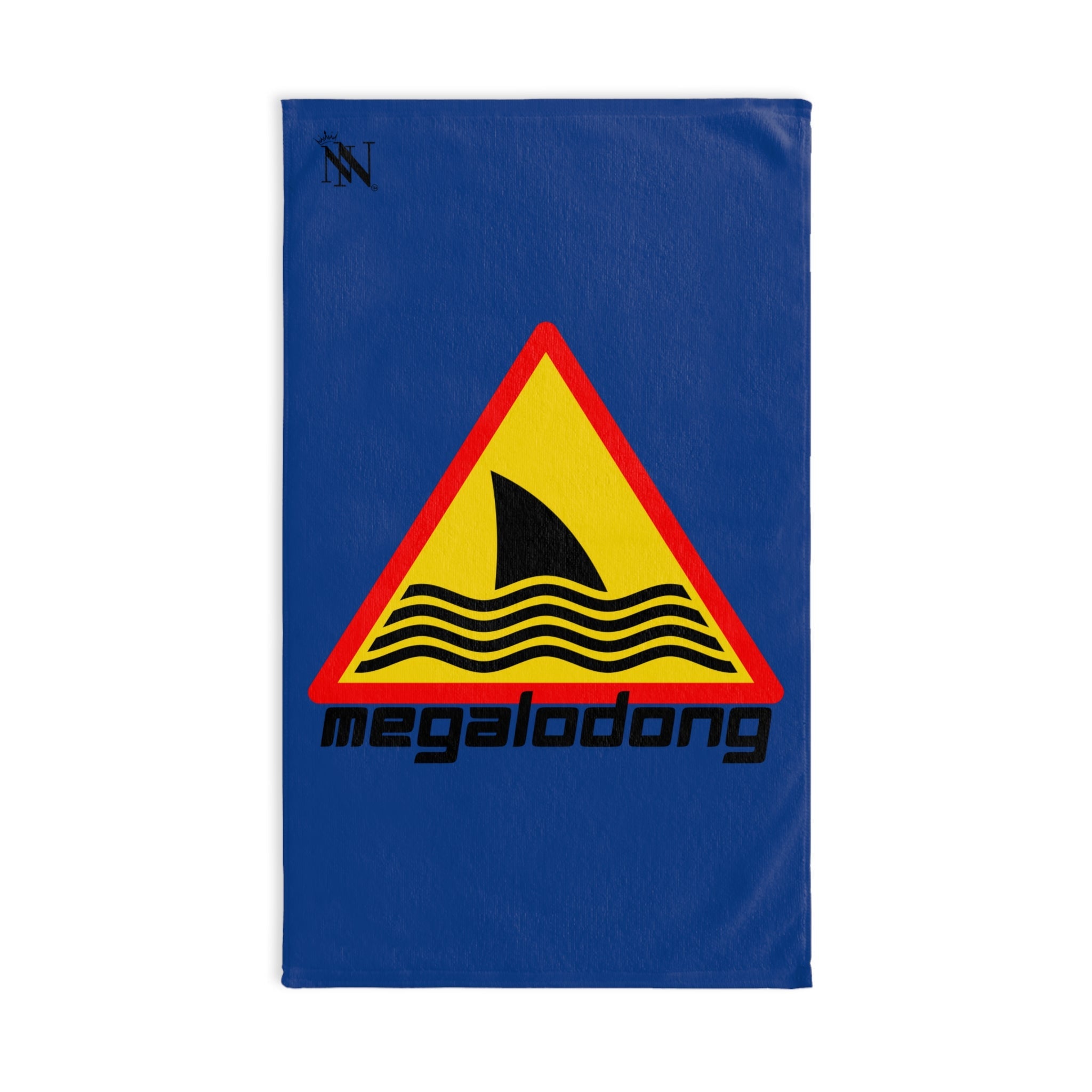 Warning: MegaloDONG Blue | Mix & Match Original Fun-Flirty Lovers’ Towel