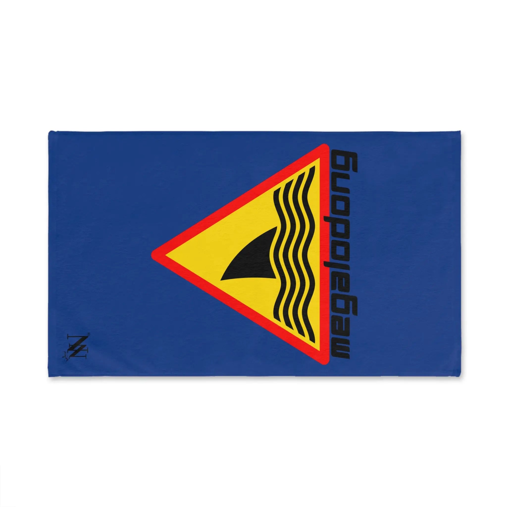 Warning: MegaloDONG Blue | Mix & Match Original Fun-Flirty Lovers’ Towel