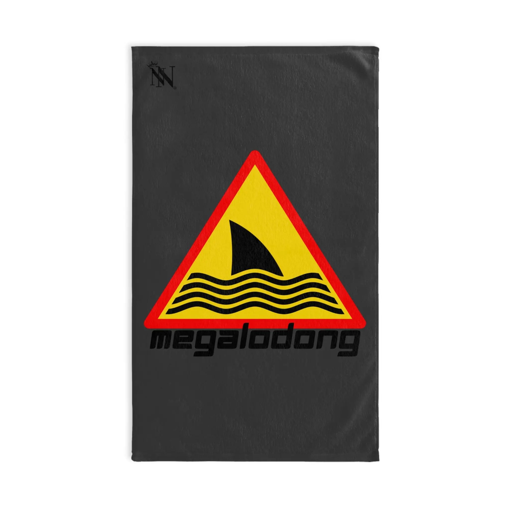 Warning: MegaloDONG Dark Grey | Mix & Match Original Fun-Flirty Lovers’ Towel