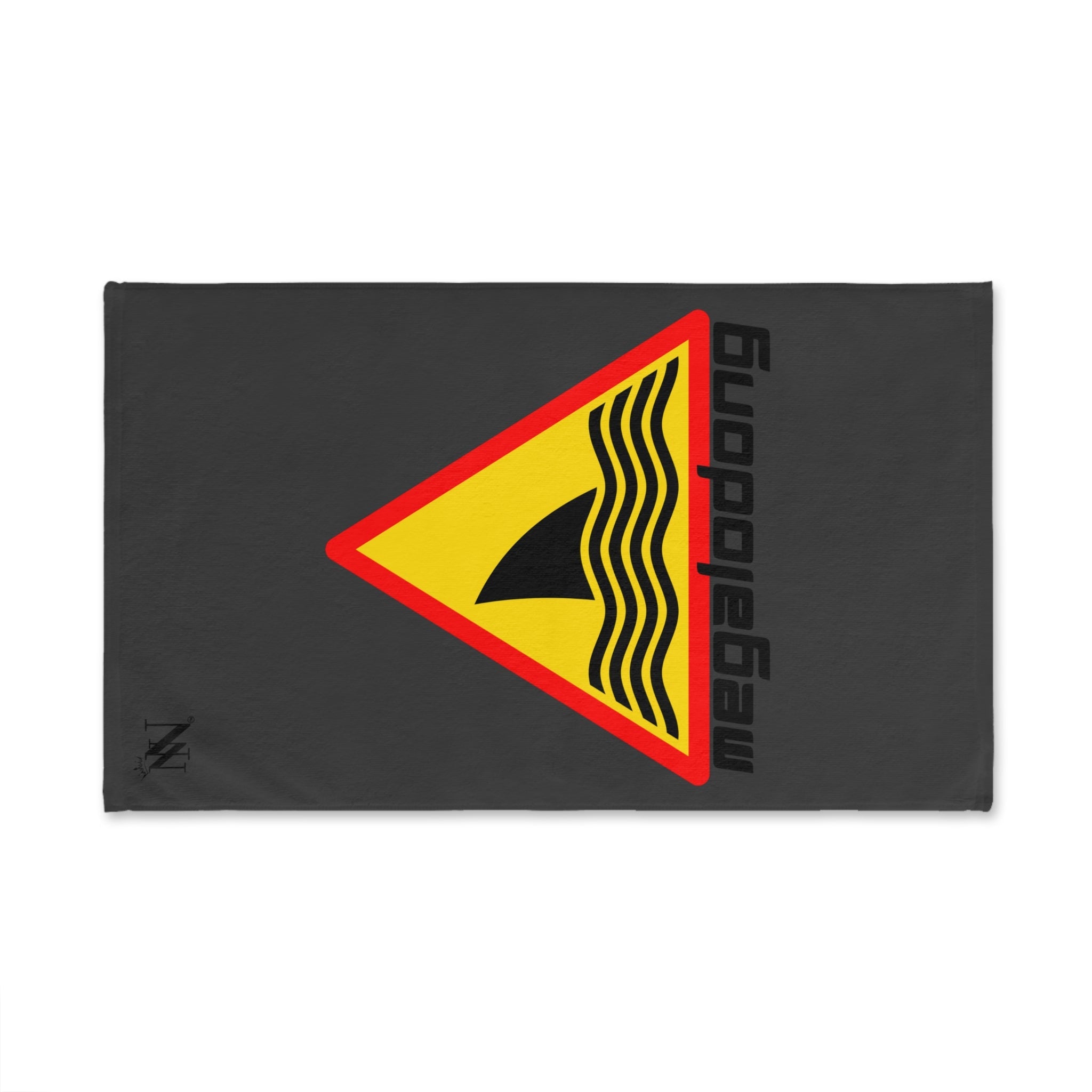 Warning: MegaloDONG Dark Grey | Mix & Match Original Fun-Flirty Lovers’ Towel