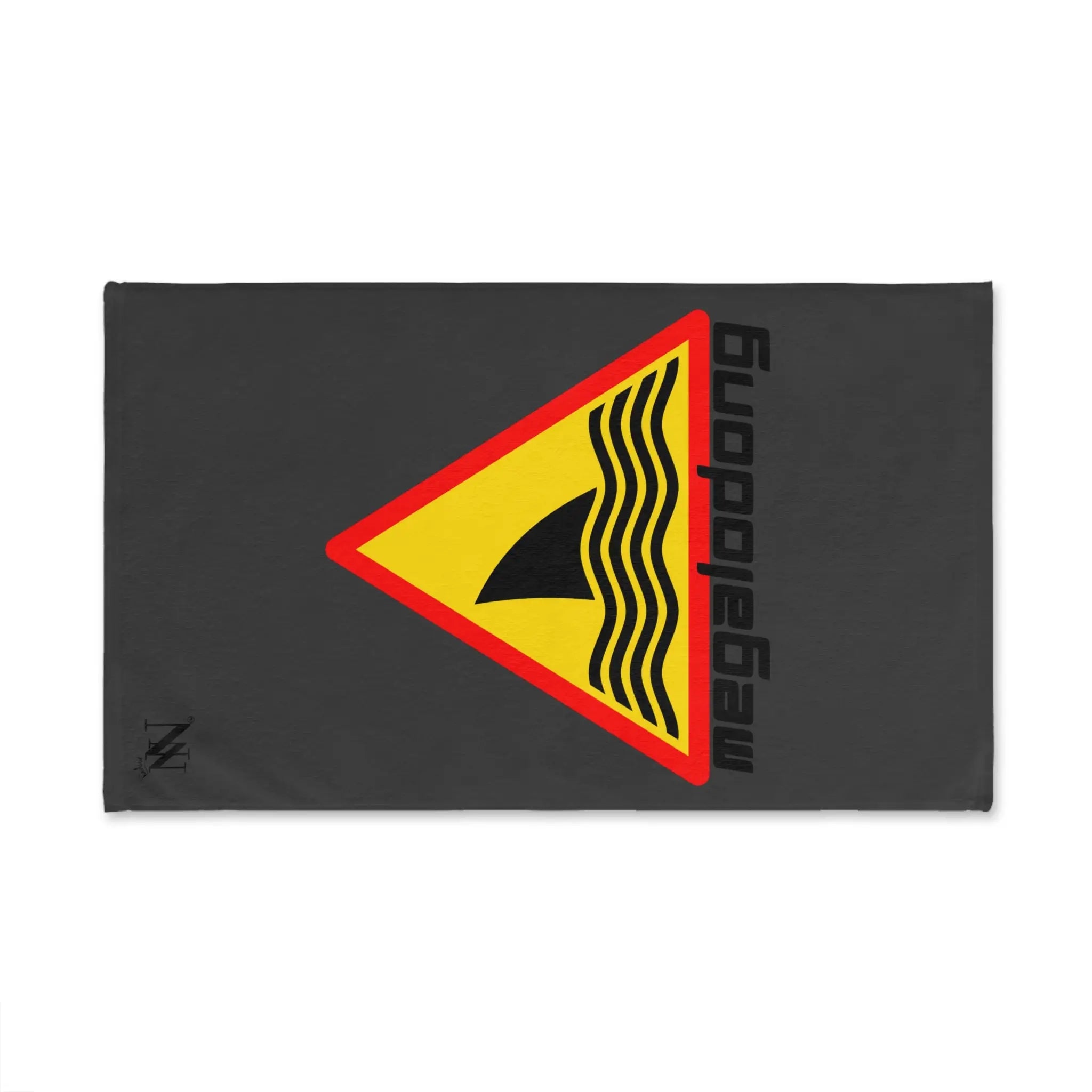 Warning: MegaloDONG Dark Grey | Mix & Match Original Fun-Flirty Lovers’ Towel