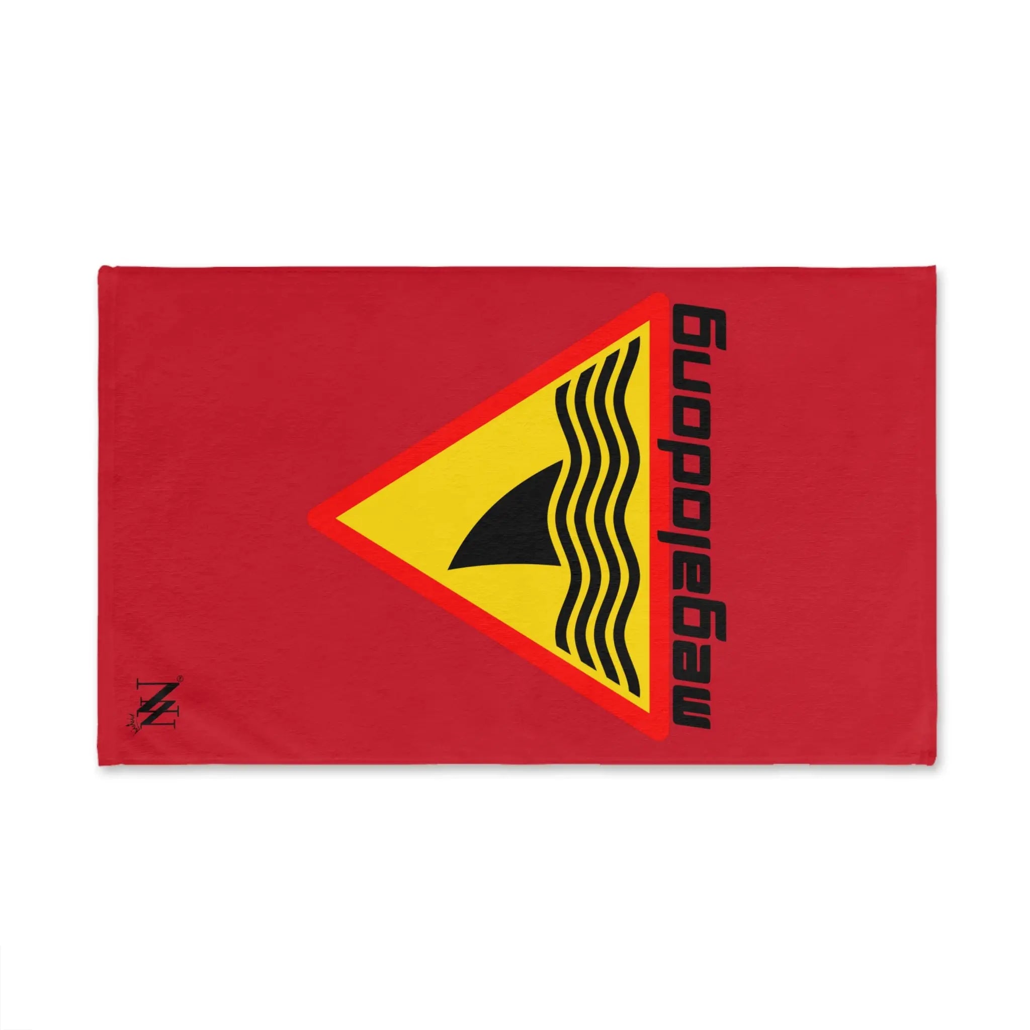 Warning: MegaloDONG Red | Mix & Match Original Fun-Flirty Lovers’ Towel