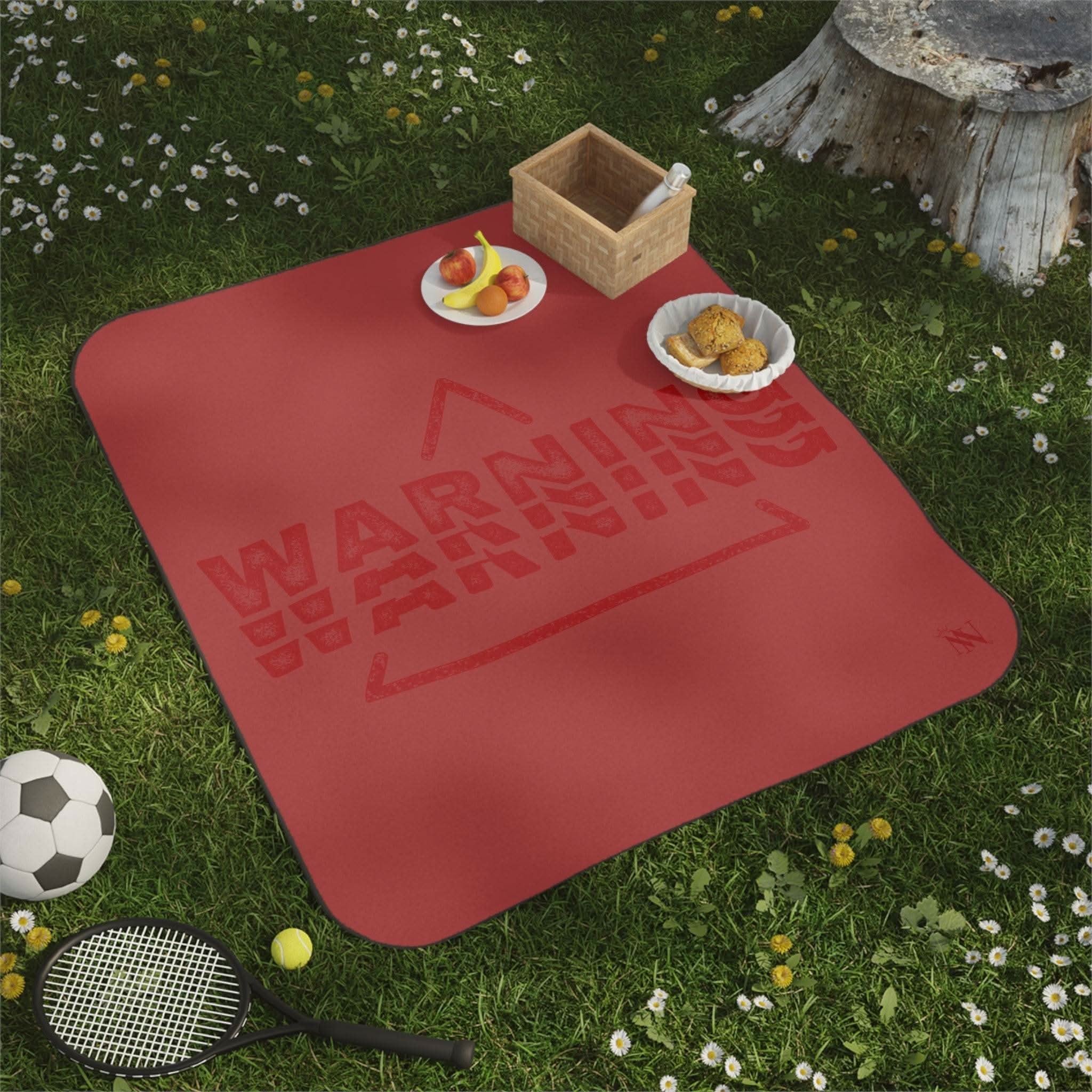 Warning | Mix Match Fun-Flirty Lovers’ Water-Resistant Blankets