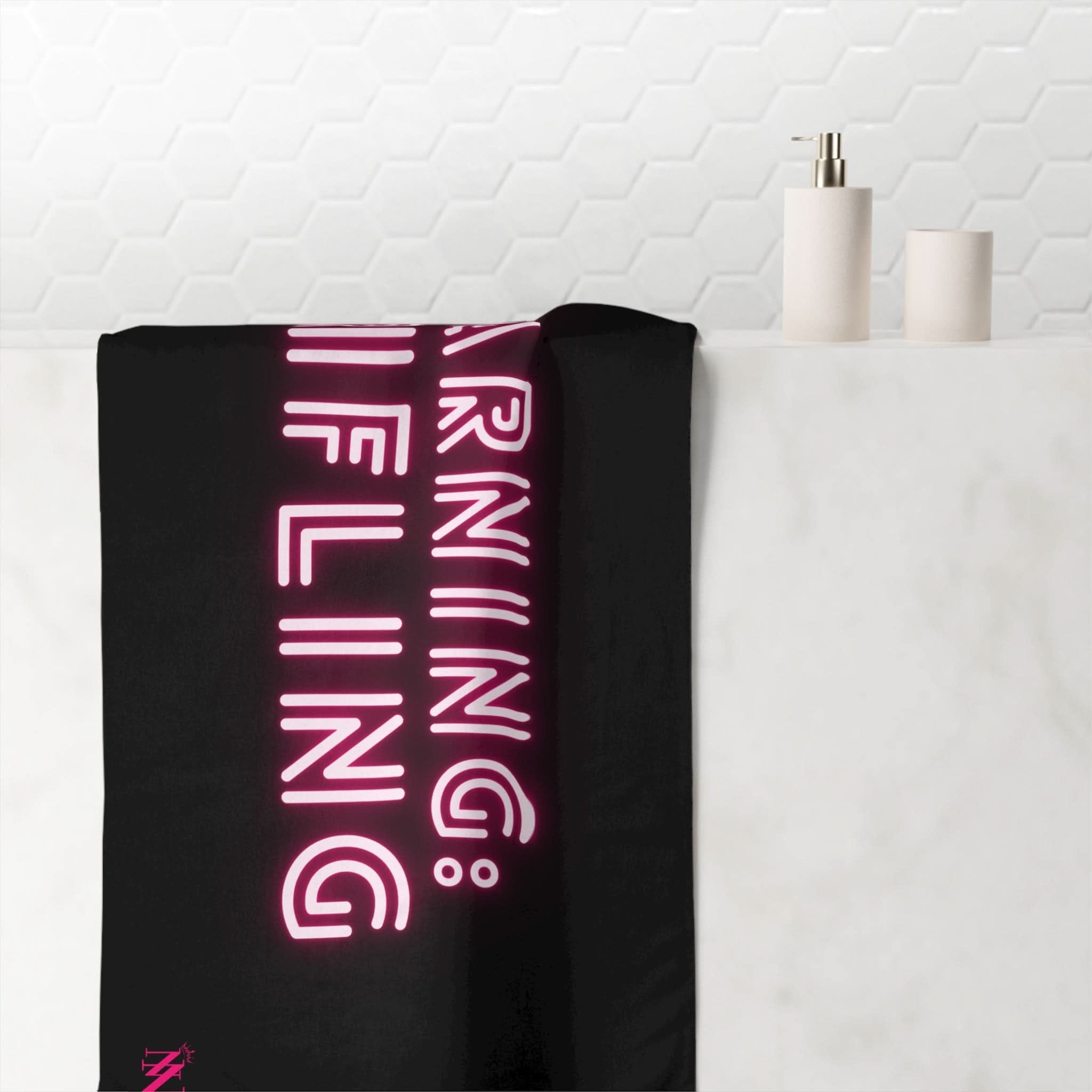 Warning: Trifling | Mix & Match Naughty XL Fun-Flirty Lovers’ Towels