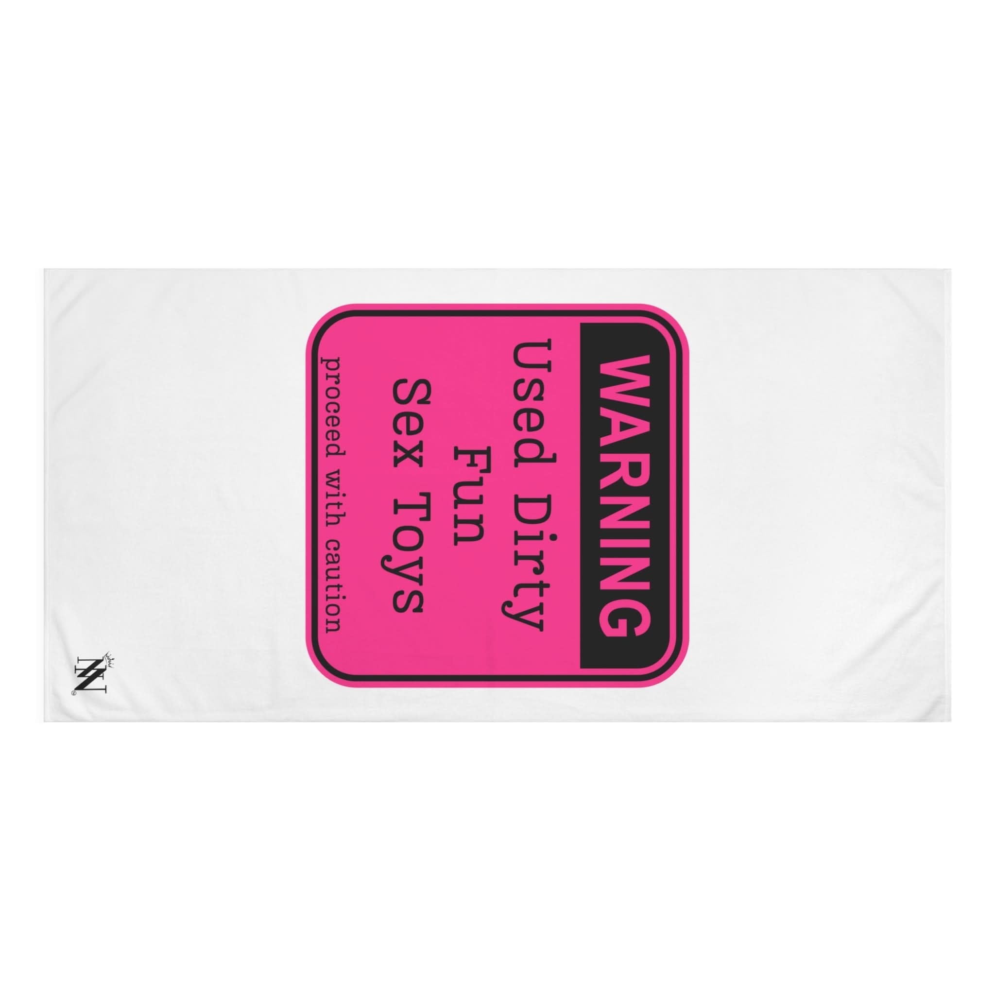 Warning: Used Dirty Sex Toys Fun XL Cum Towel | Big Bold & Sexy Stylish
