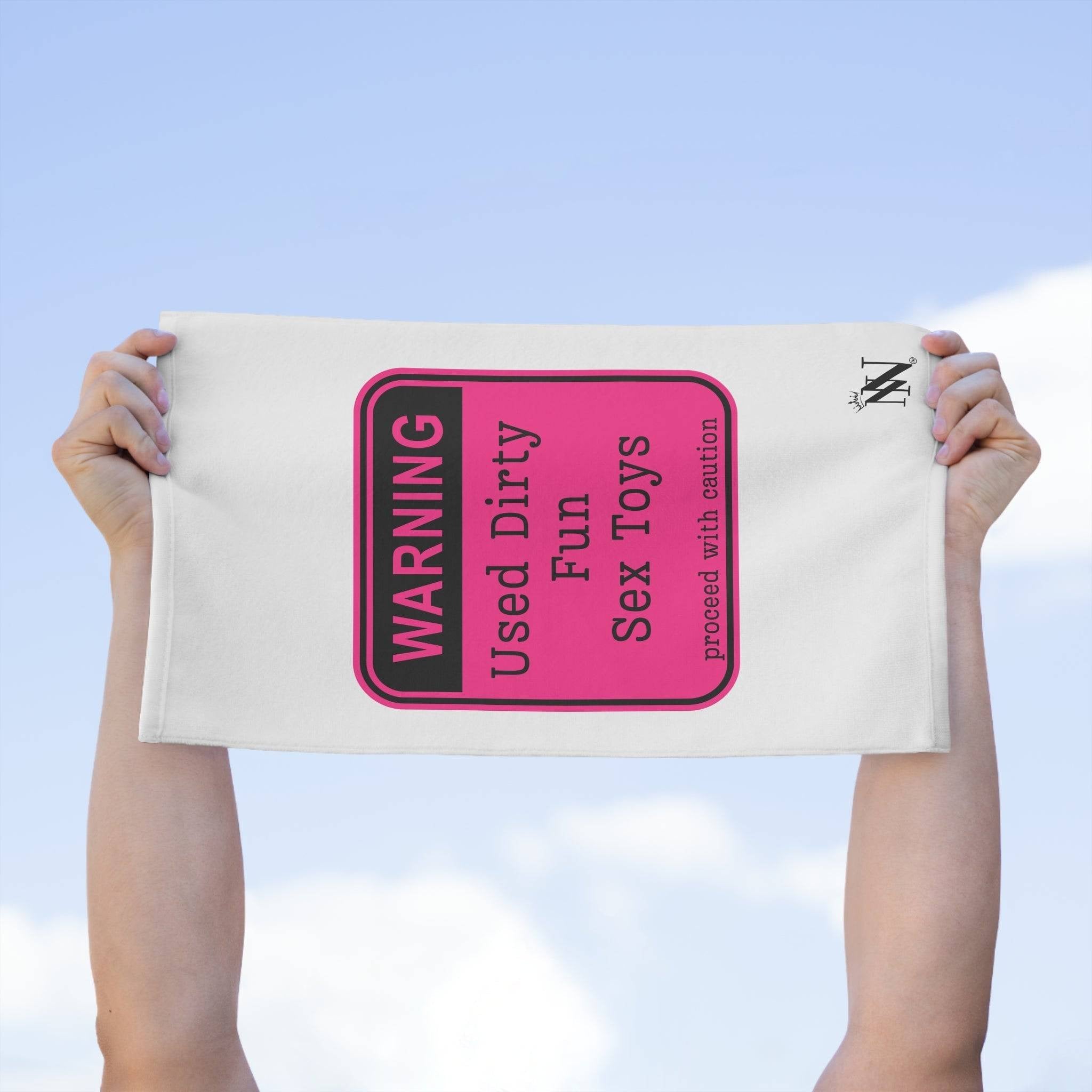 Warning: Used Dirty Sex Toys | Mix & Match Soft Fun-Flirty Lovers’ Towels