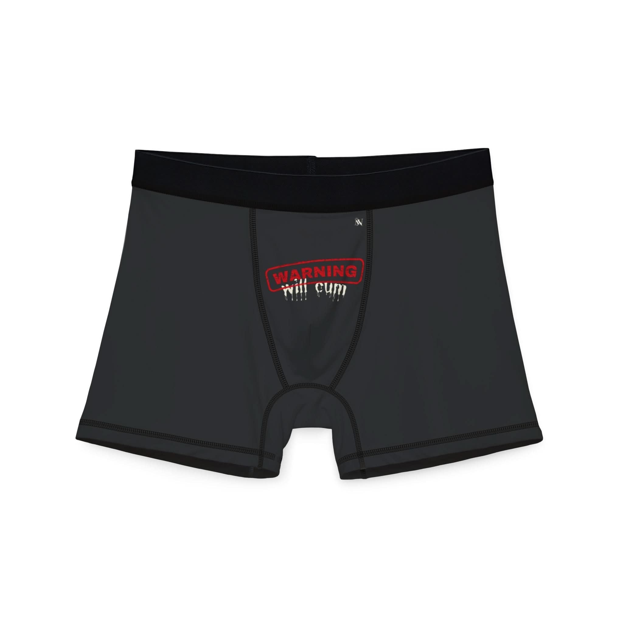 Warning: Will Cum | Mix & Match Fun-Flirty Lovers’ Boxer Briefs