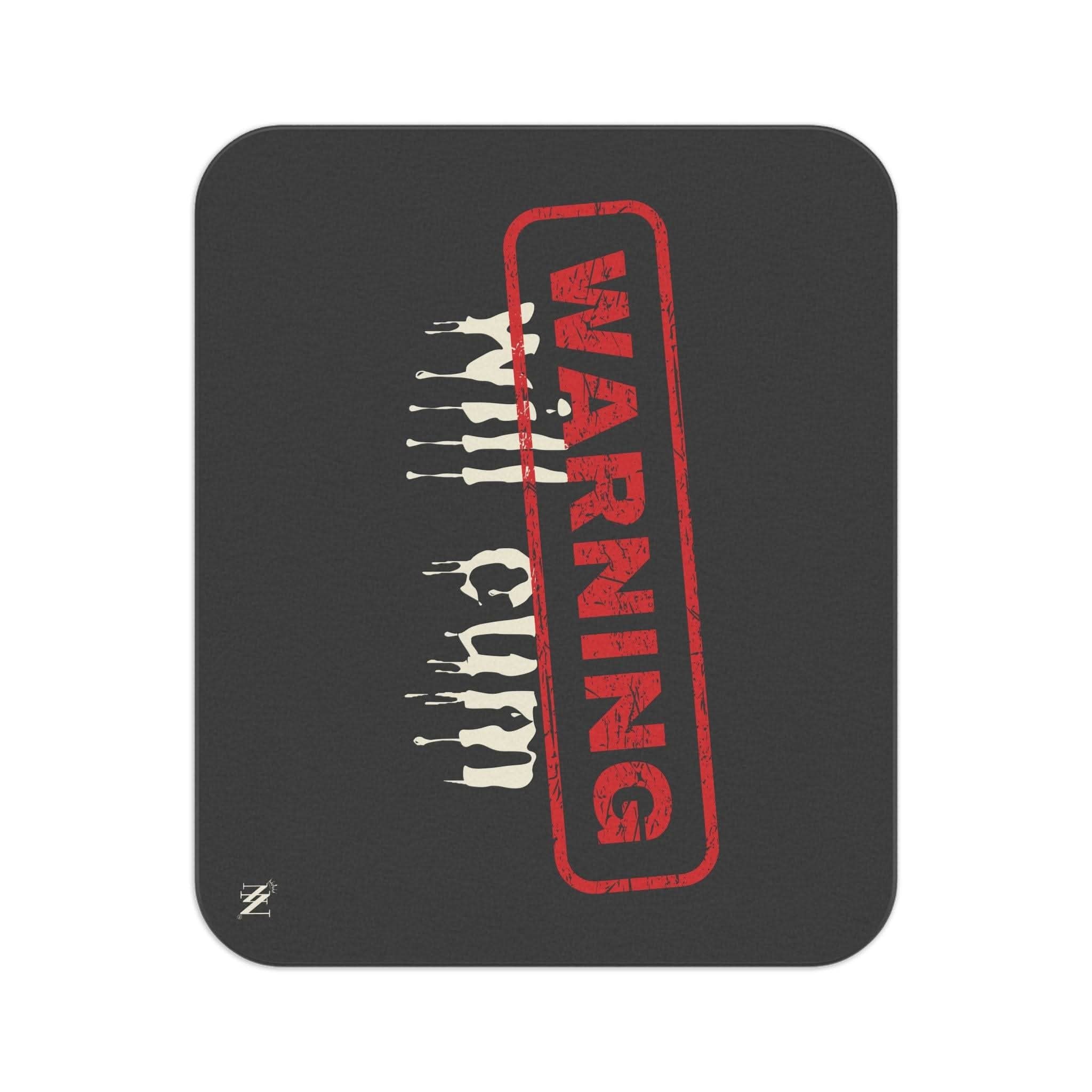 Warning: Will Cum | Mix Match Fun-Flirty Lovers’ Water-Resistant Blankets