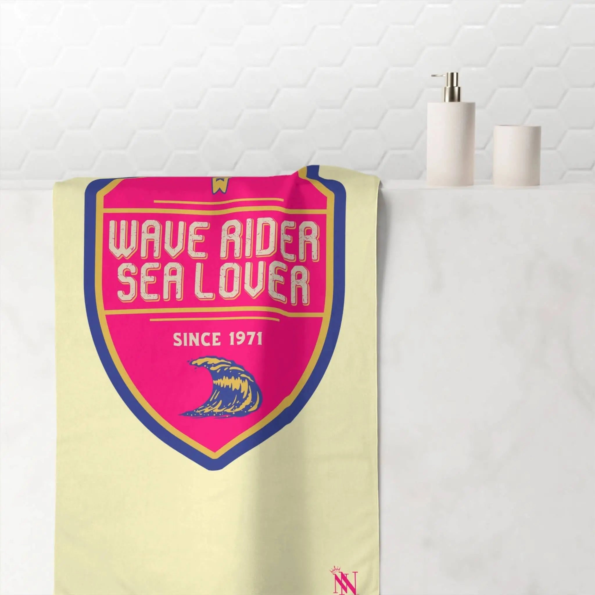 Wave Rider | Mix & Match Naughty XL Fun-Flirty Lovers’ Towels