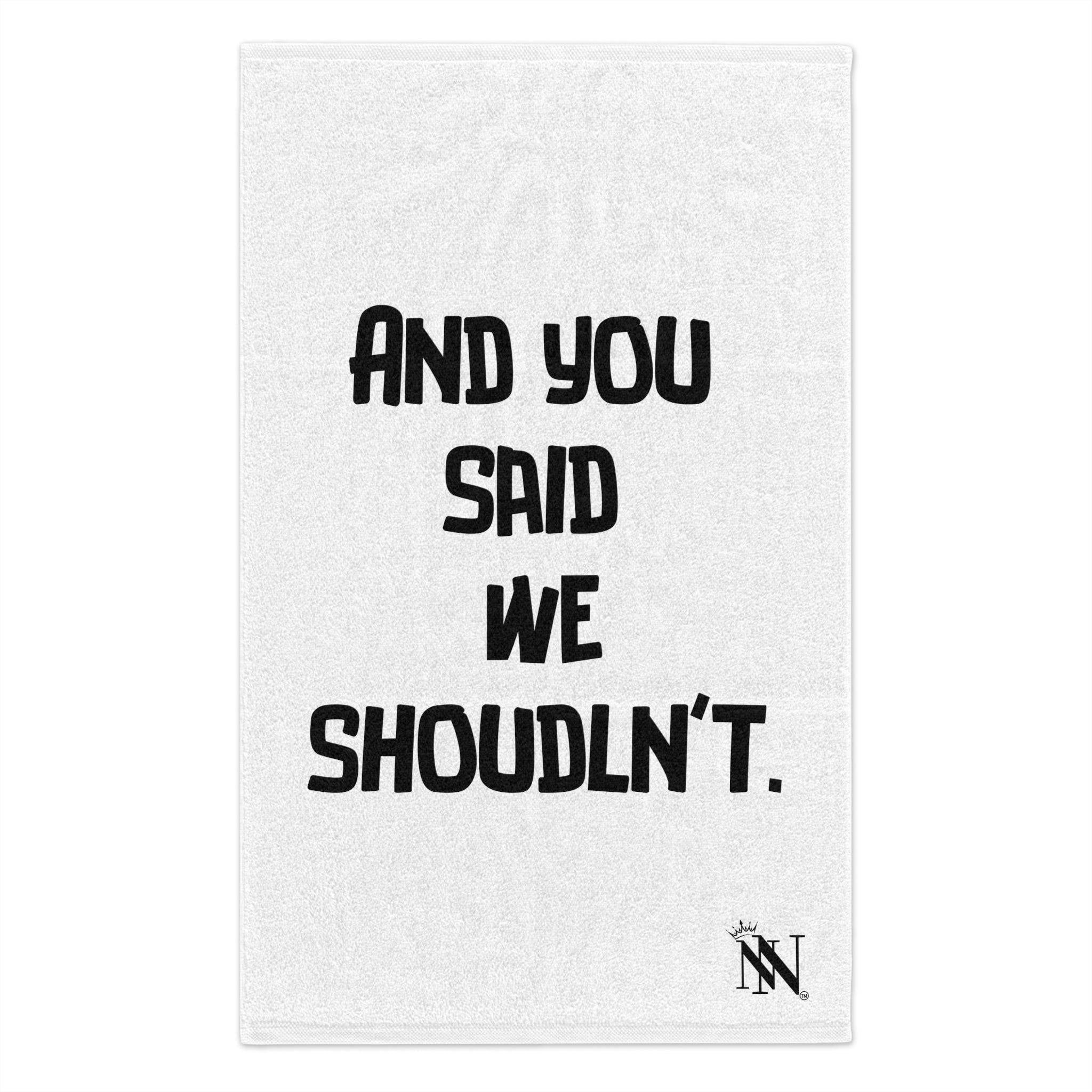 We Shouldn’t | Mix & Match Soft Fun-Flirty Lovers’ Towels