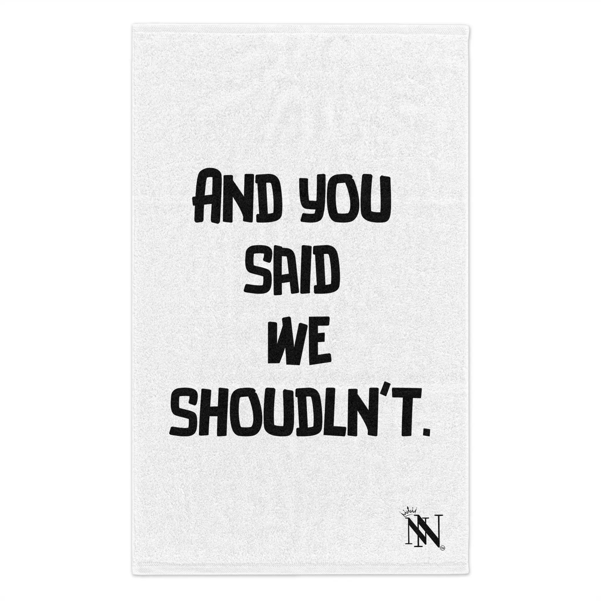 We Shouldn’t | Mix & Match Soft Fun-Flirty Lovers’ Towels