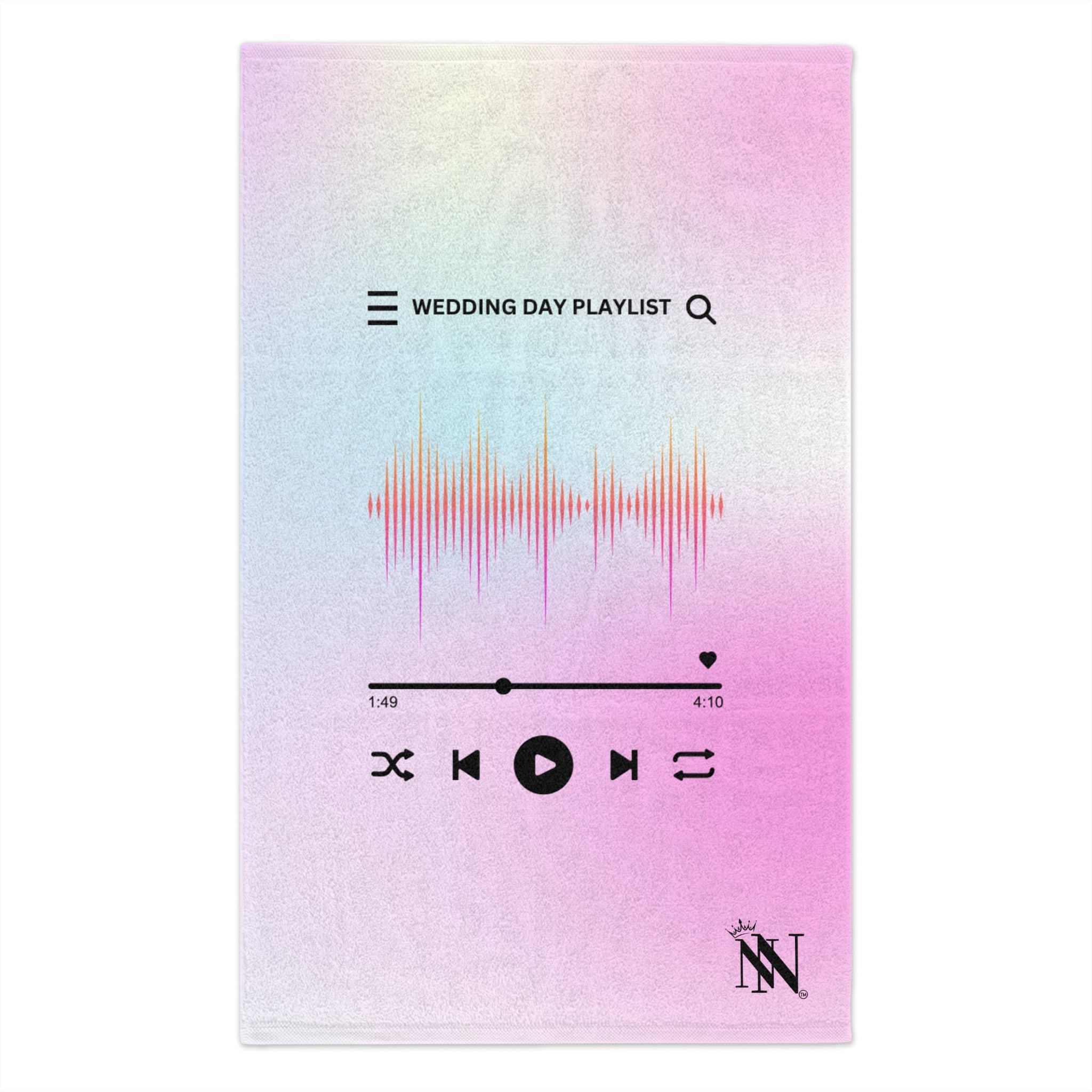 Wedding Day Playlist | Mix & Match Soft Fun-Flirty Lovers’ Towels