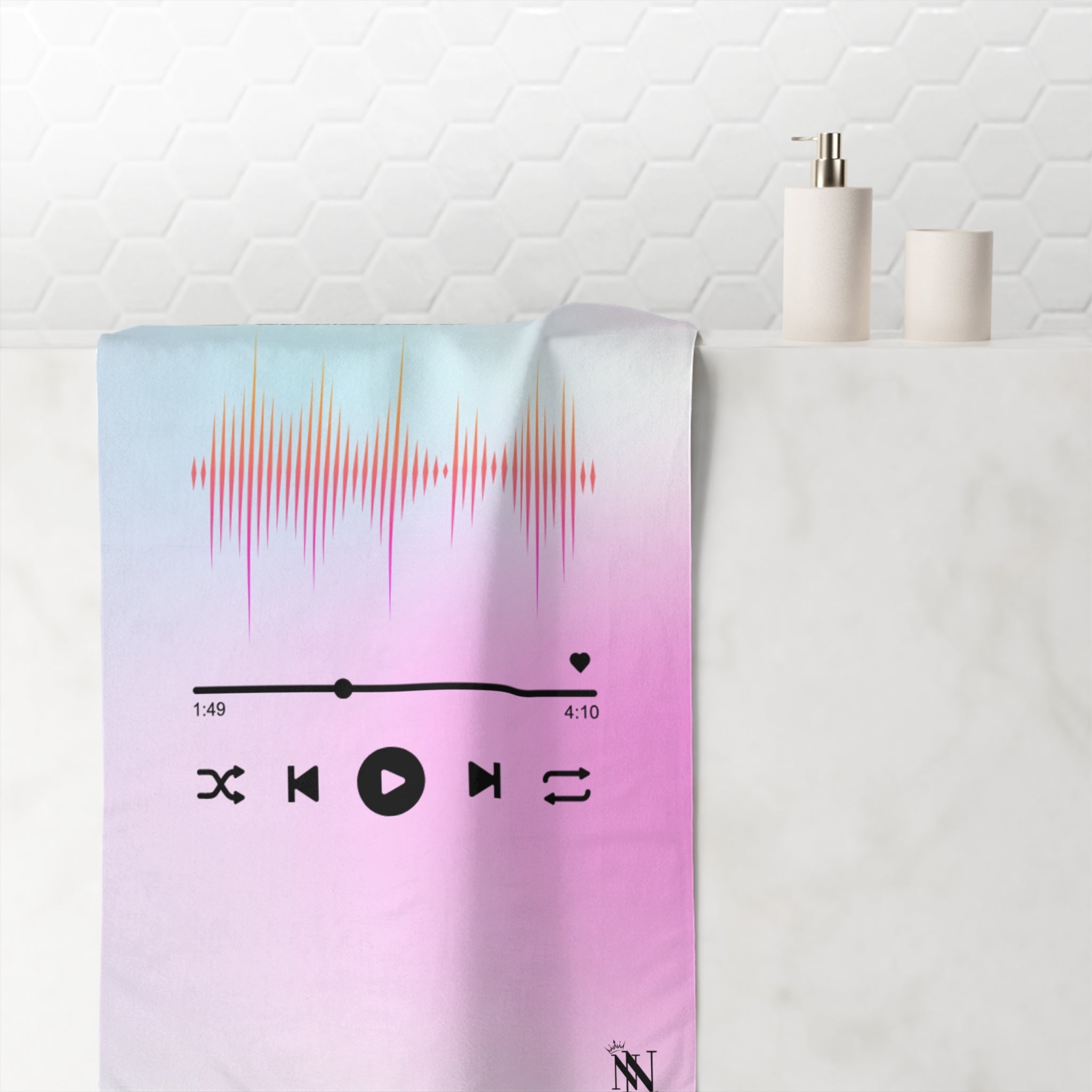 Wedding Day Playlist | Mix & Match XL Fun-Flirty Lovers’ Towels