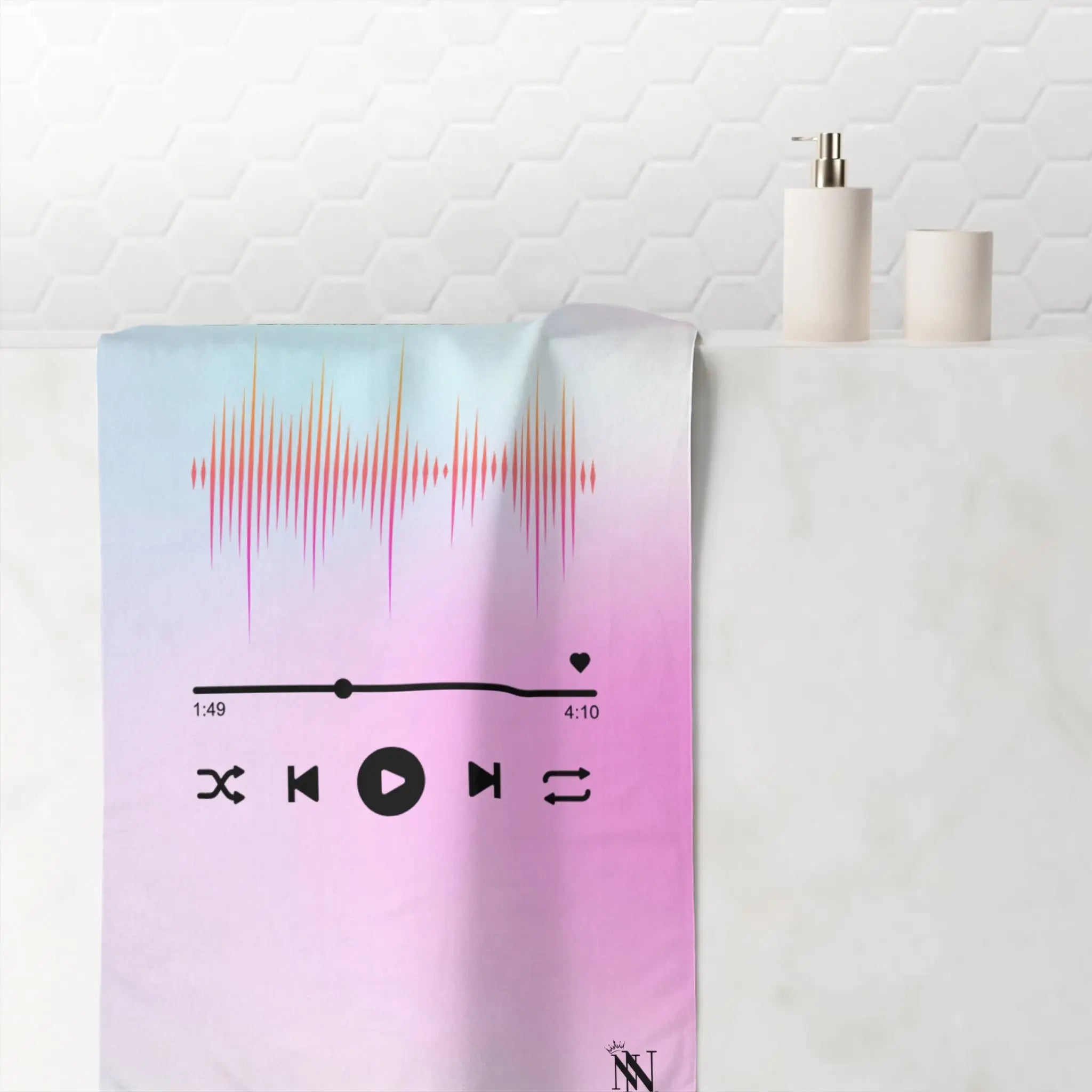 Wedding Day Playlist | Mix & Match XL Fun-Flirty Lovers’ Towels