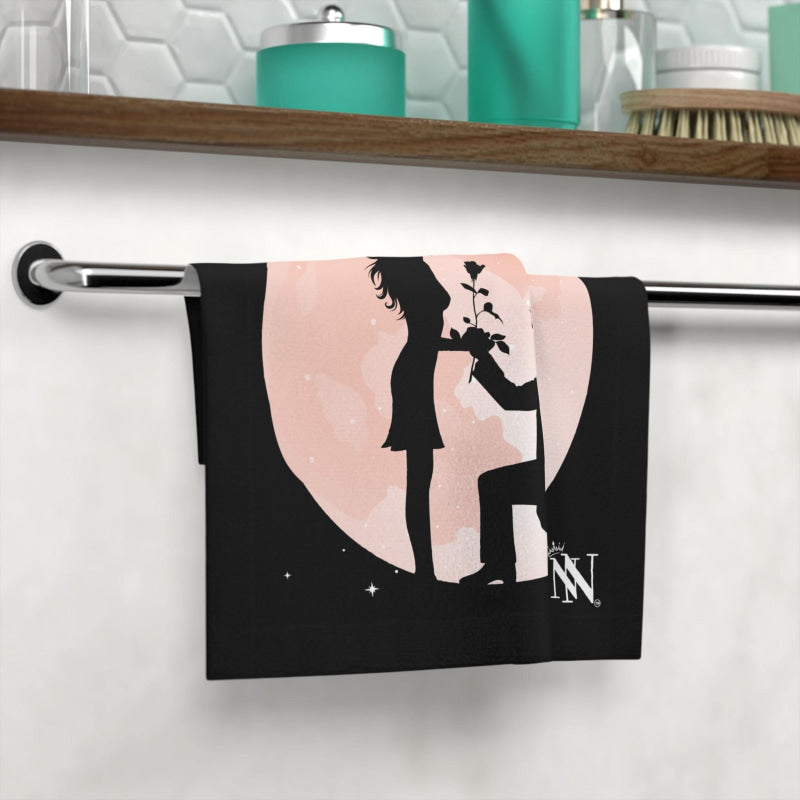Wedding Proposal Black | Mix & Match Lils’ Fun-Flirty Lovers’ Towels