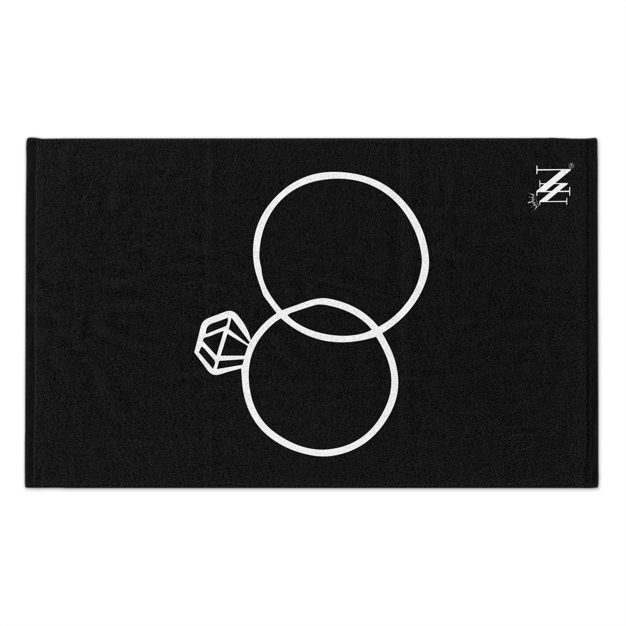 Wedding Rings | Mix & Match Soft Fun-Flirty Lovers’ Towels