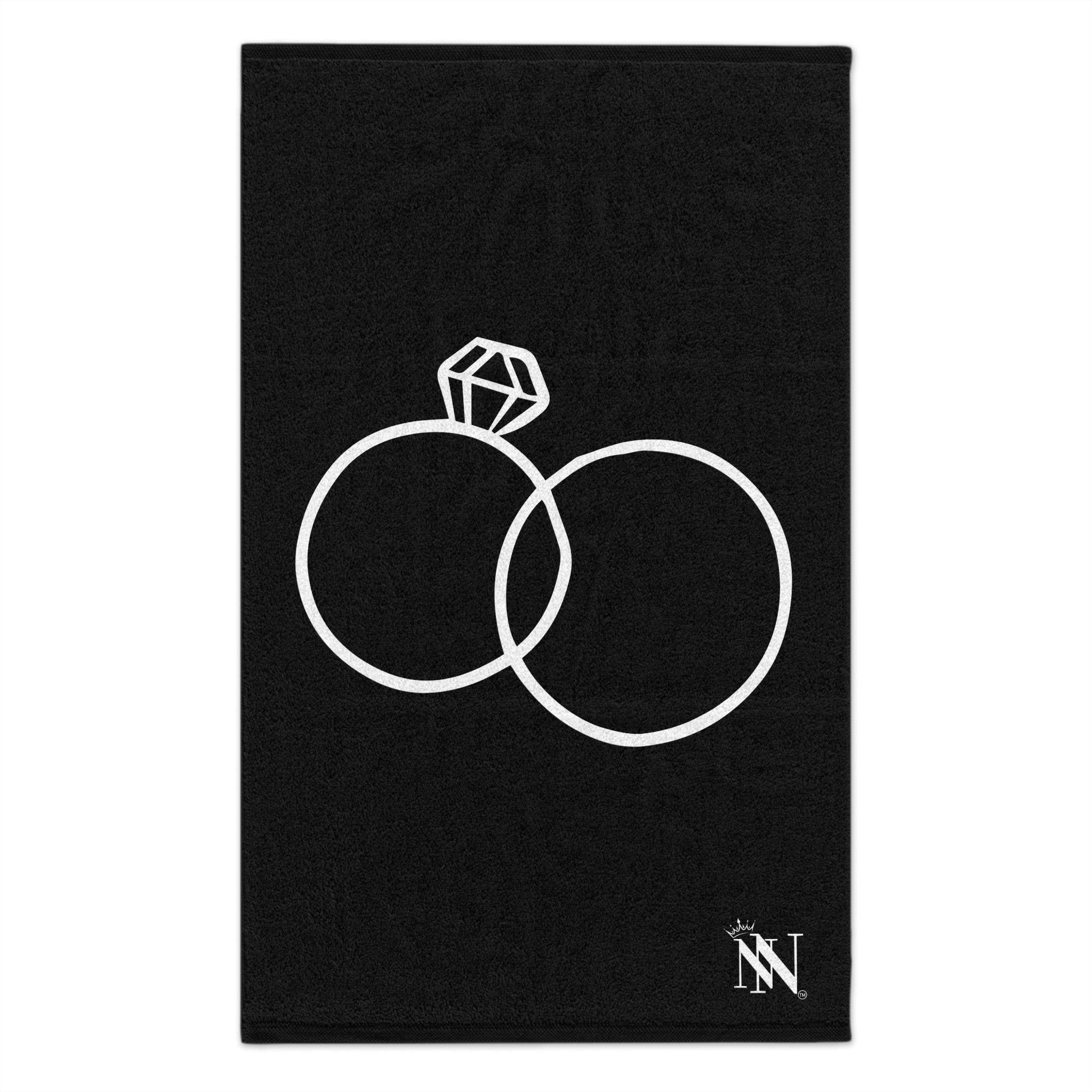 Wedding Rings | Mix & Match Soft Fun-Flirty Lovers’ Towels