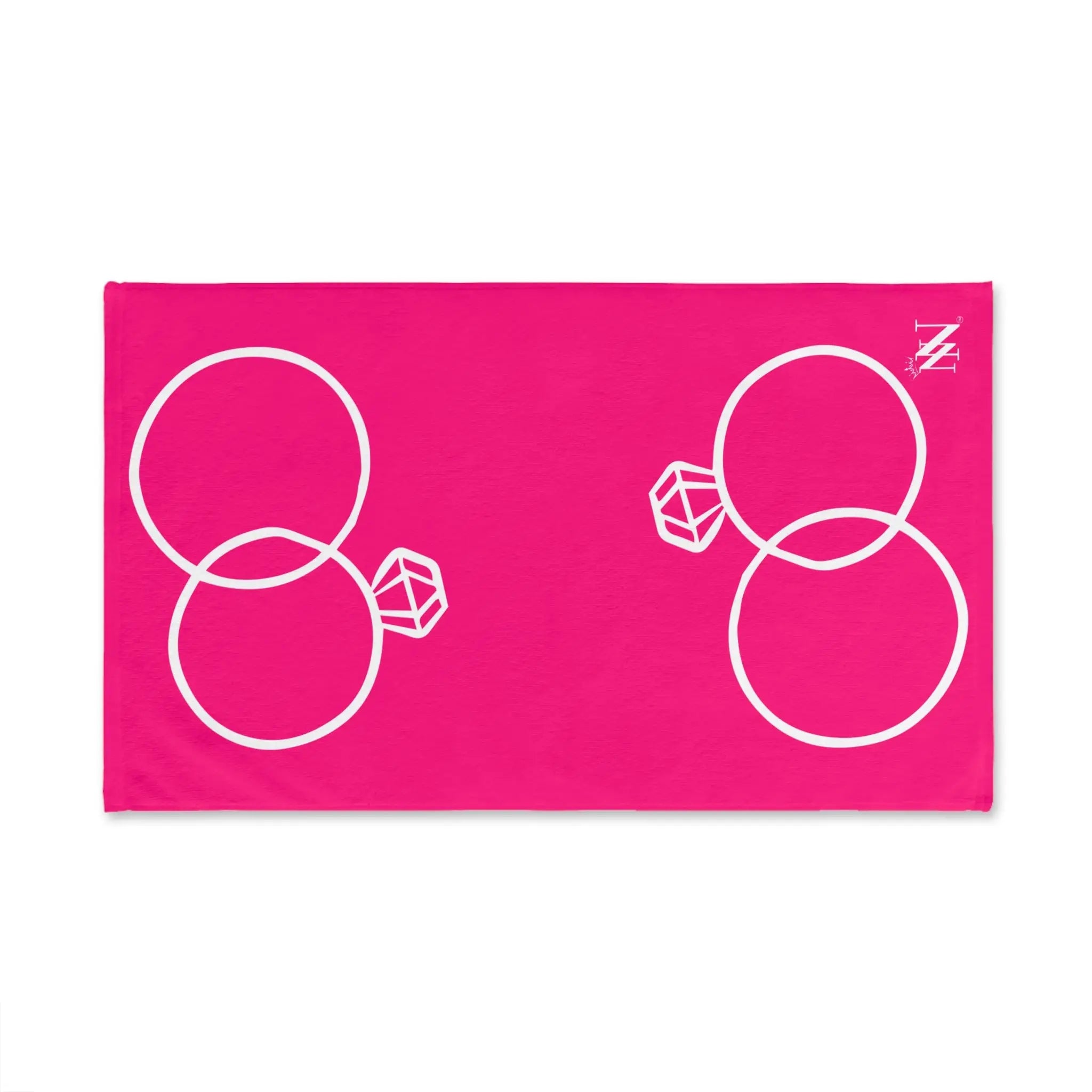 Wedding Rings Shareable Signature Pink | Mix & Match Original Fun-Flirty Lovers’ Towels
