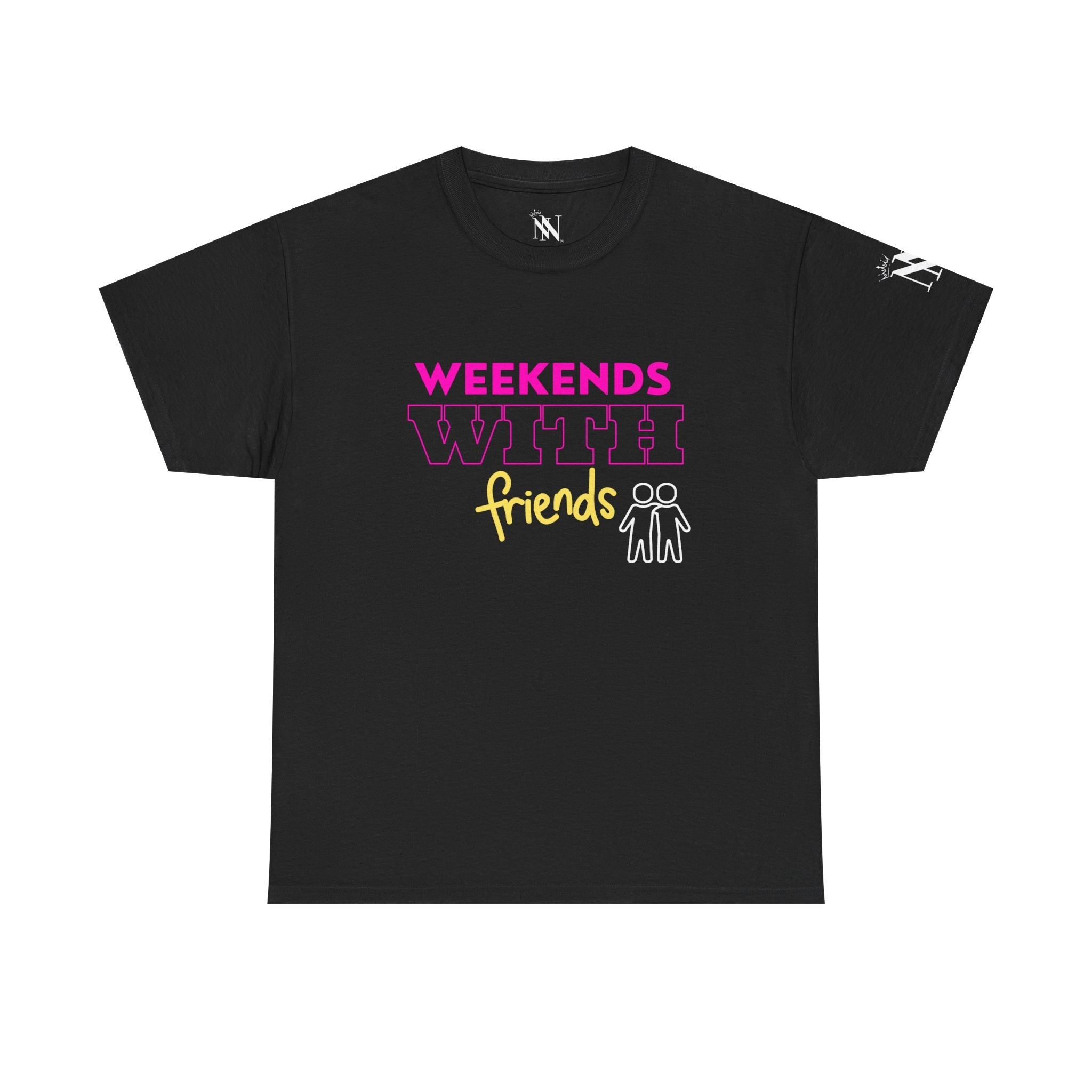 Weekends with Friends | Mix & Match 100% Cotton Unisex Fun-Flirty Lovers’ Tees