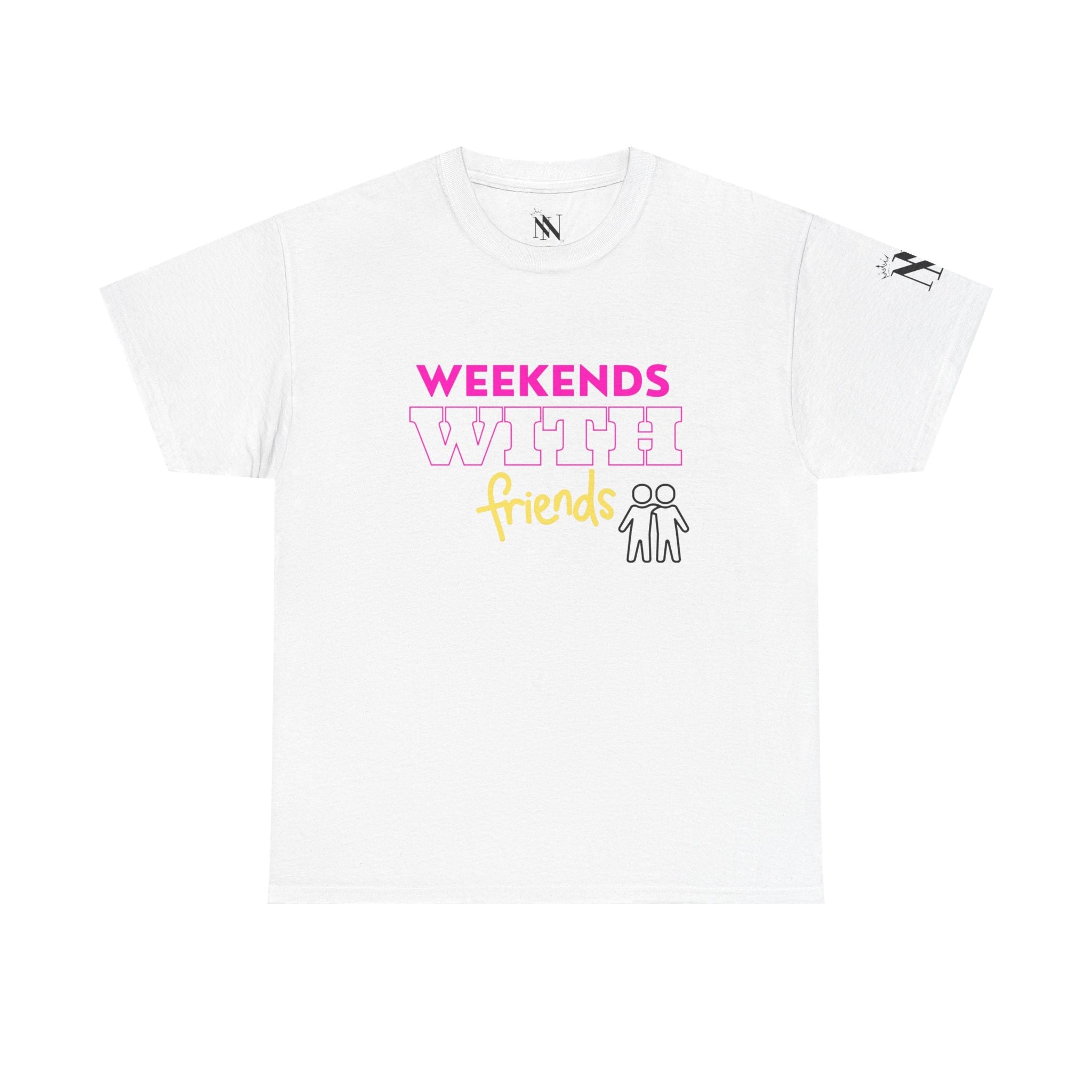 Weekends with Friends | Mix & Match 100% Cotton Unisex Fun-Flirty Lovers’ Tees