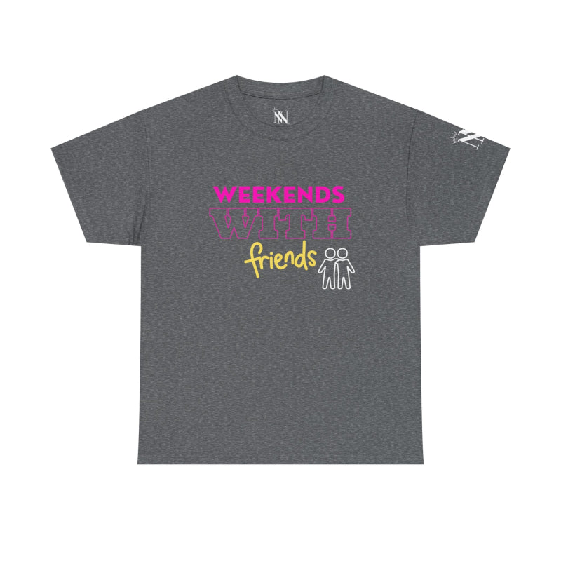 Weekends with Friends | Mix & Match 100% Cotton Unisex Fun-Flirty Lovers’ Tees