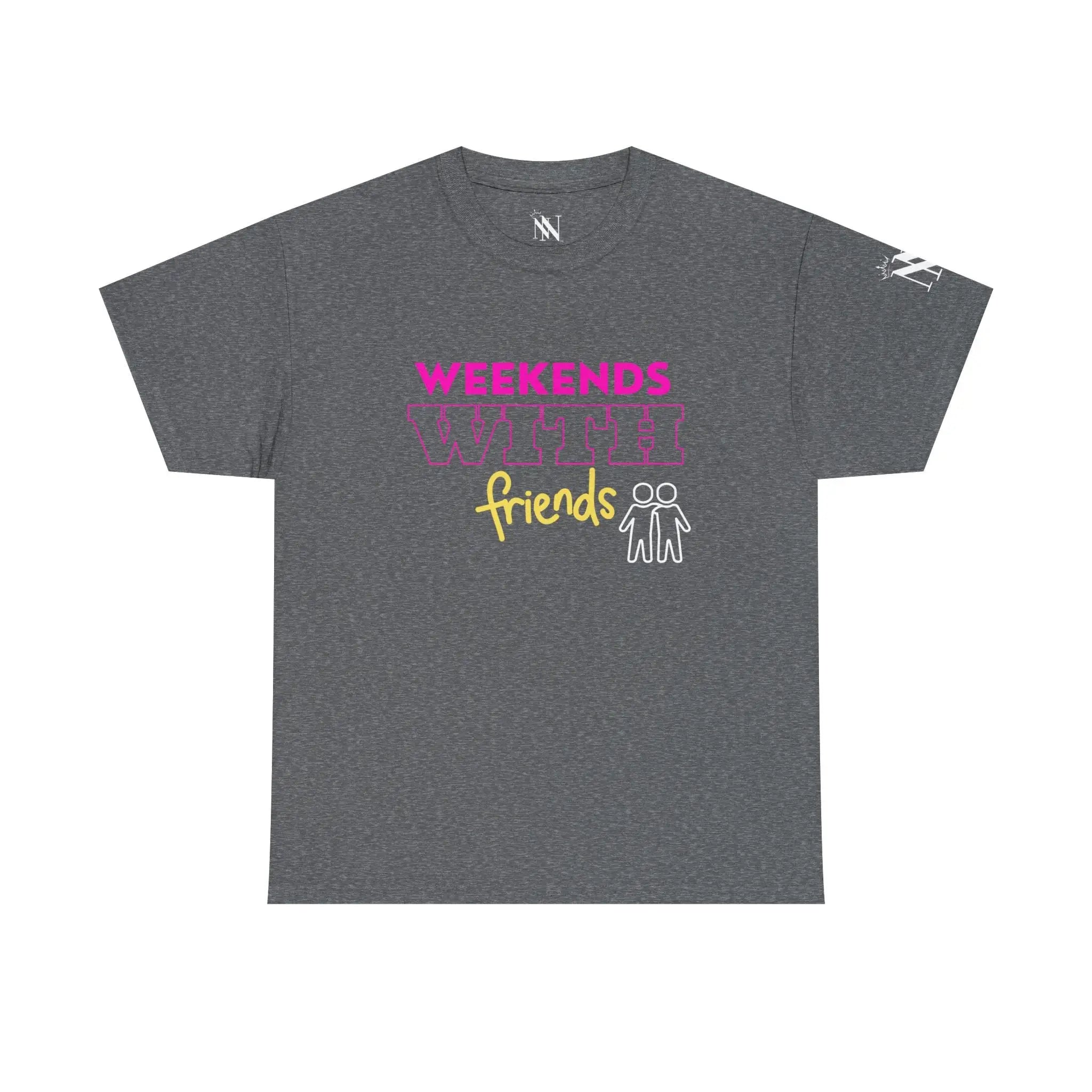 Weekends with Friends | Mix & Match 100% Cotton Unisex Fun-Flirty Lovers’ Tees