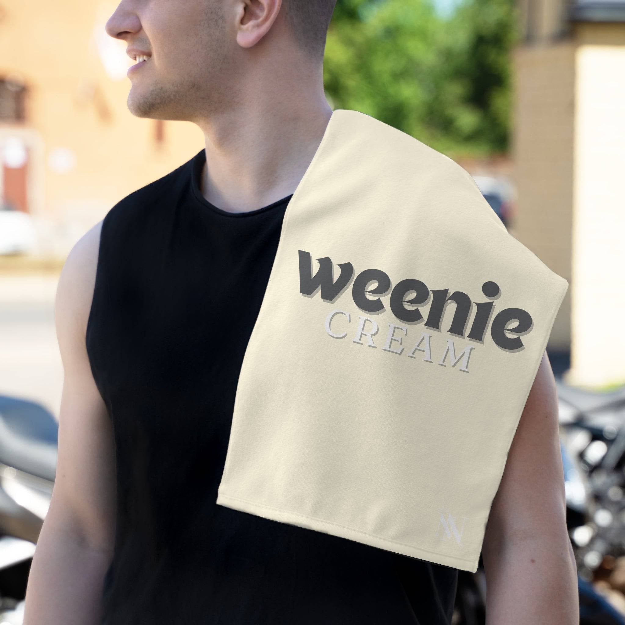 Weenie Cream | Mix & Match Soft Fun-Flirty Lovers’ Towels