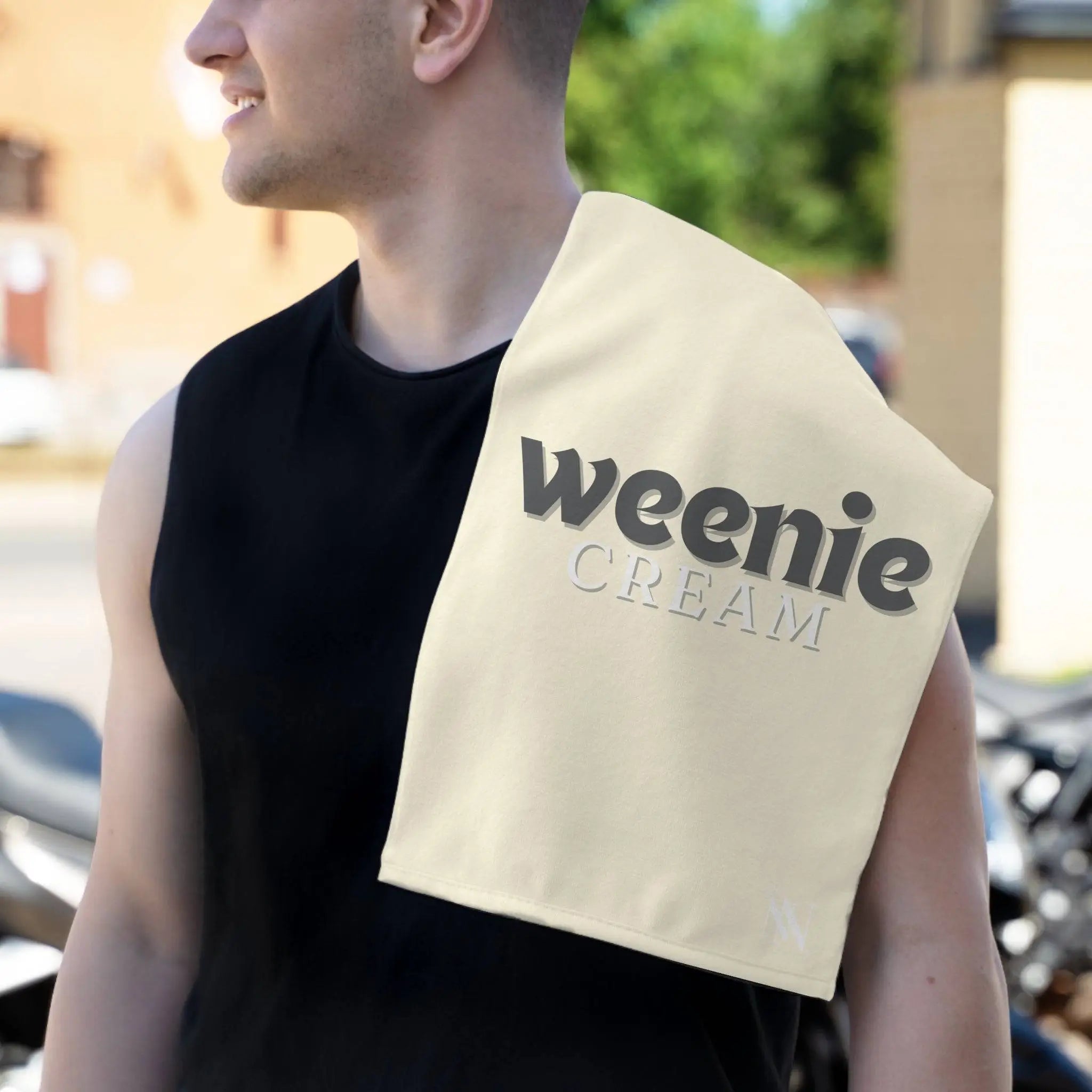 Weenie Cream | Mix & Match Soft Fun-Flirty Lovers’ Towels
