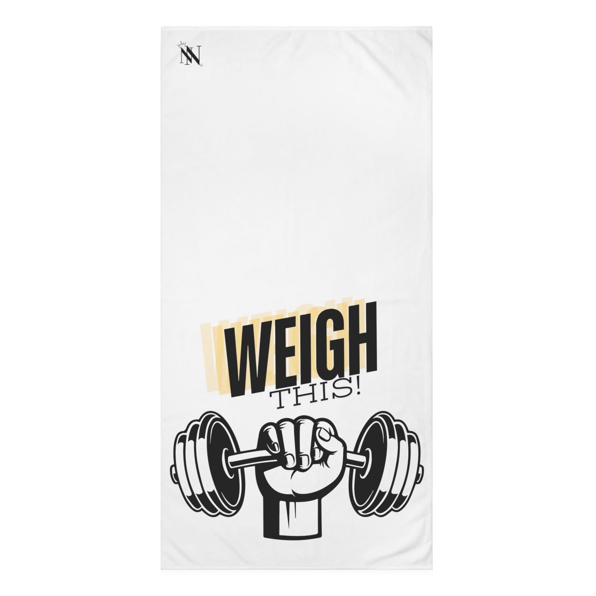 Weigh This | Mix & Match Naughty XL Fun-Flirty Loversâ Towels