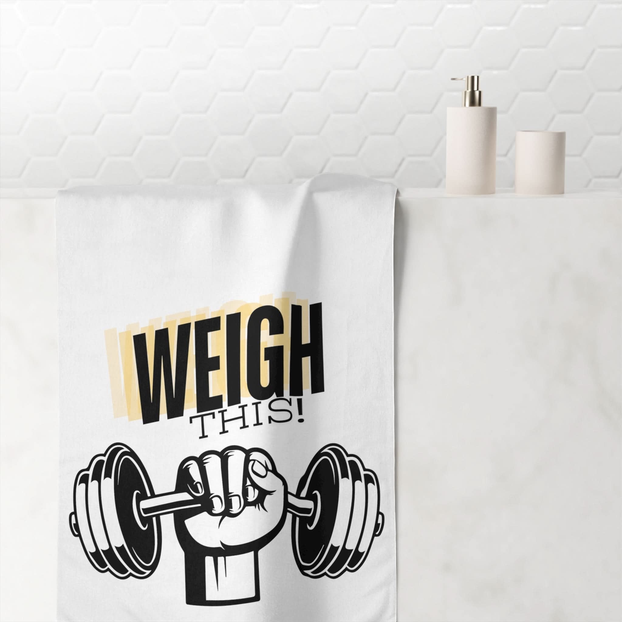 Weigh This | Mix & Match Naughty XL Fun-Flirty Loversâ Towels