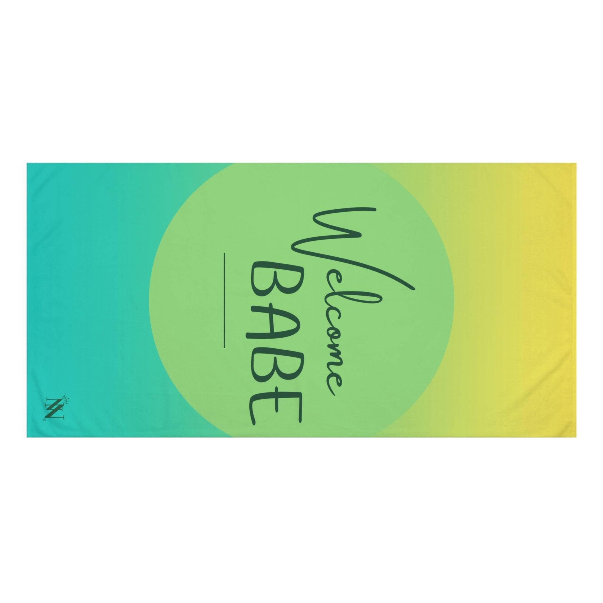 Welcome Babe | Mix & Match Naughty XL Fun-Flirty Lovers’ Towels