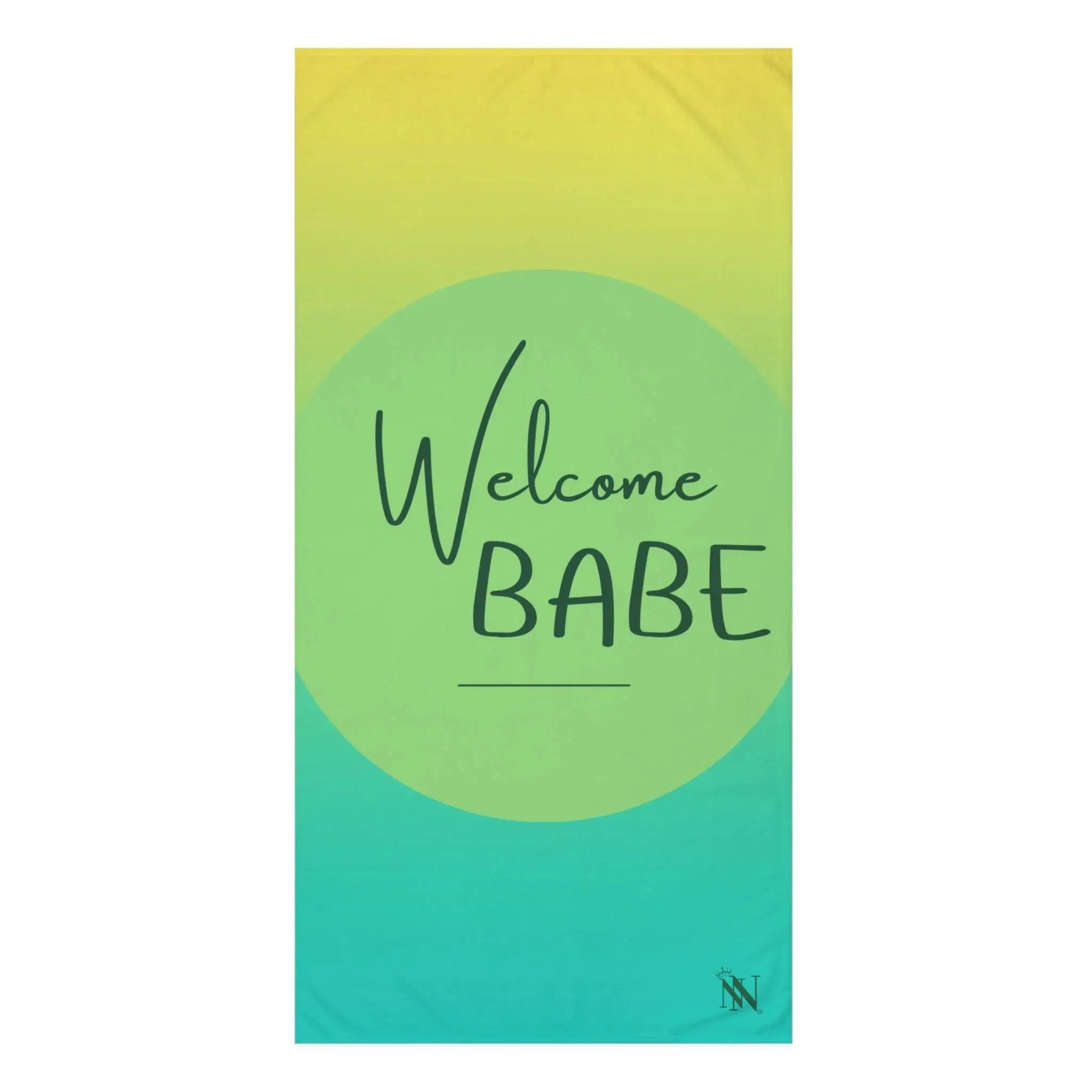 Welcome Babe | Mix & Match Naughty XL Fun-Flirty Lovers’ Towels