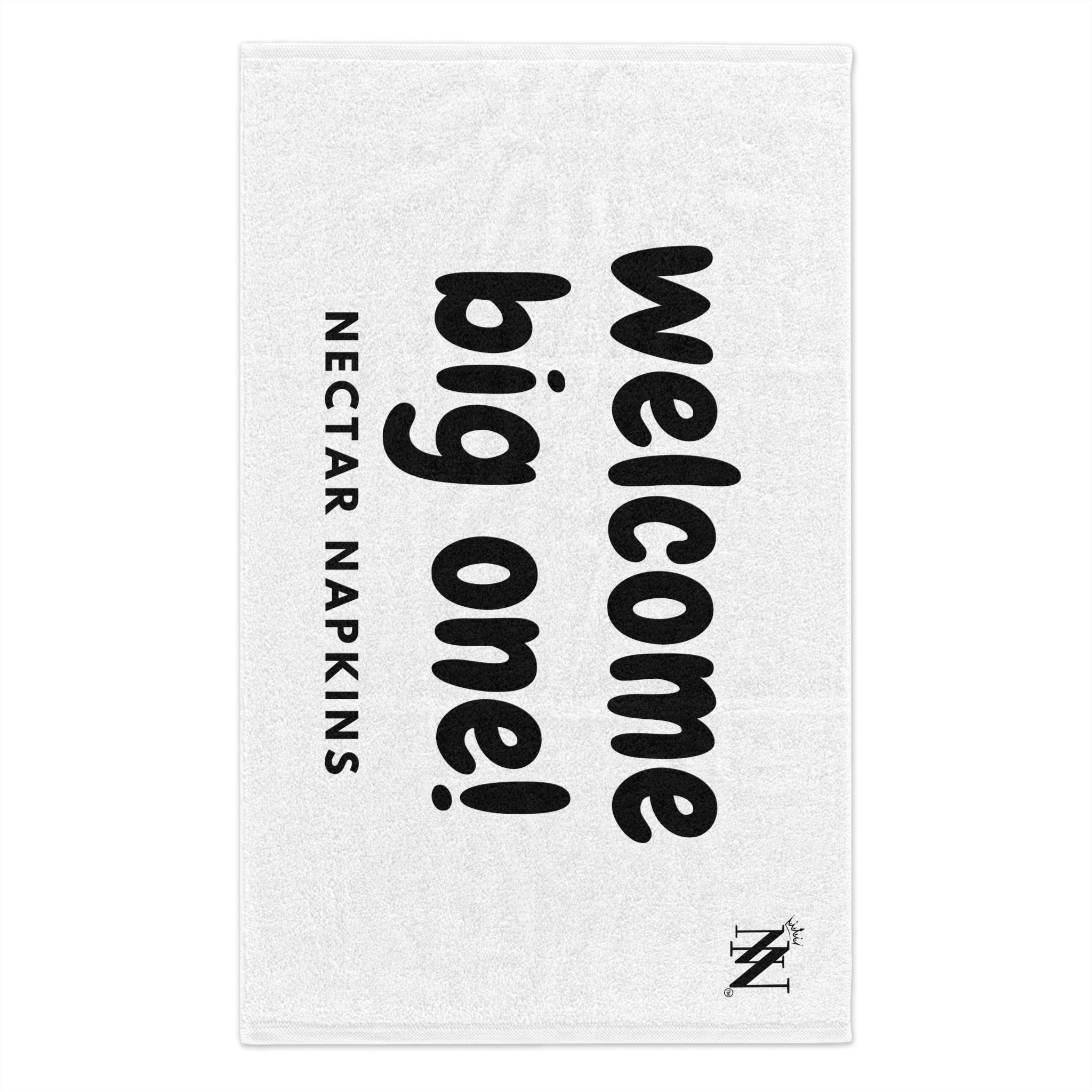 Welcome Big One! | Mix & Match Soft Fun-Flirty Lovers’ Towels